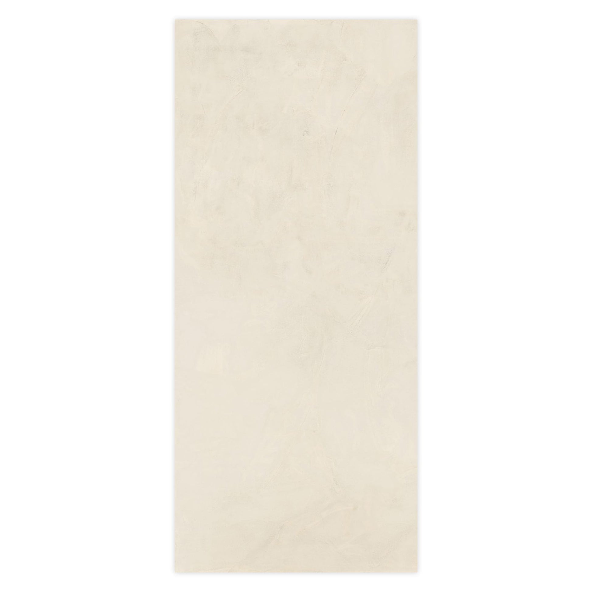 Carrelage effet Enduit Blanc Lin 278x120x0,6 cm Mat Calviro - Mur intérieur