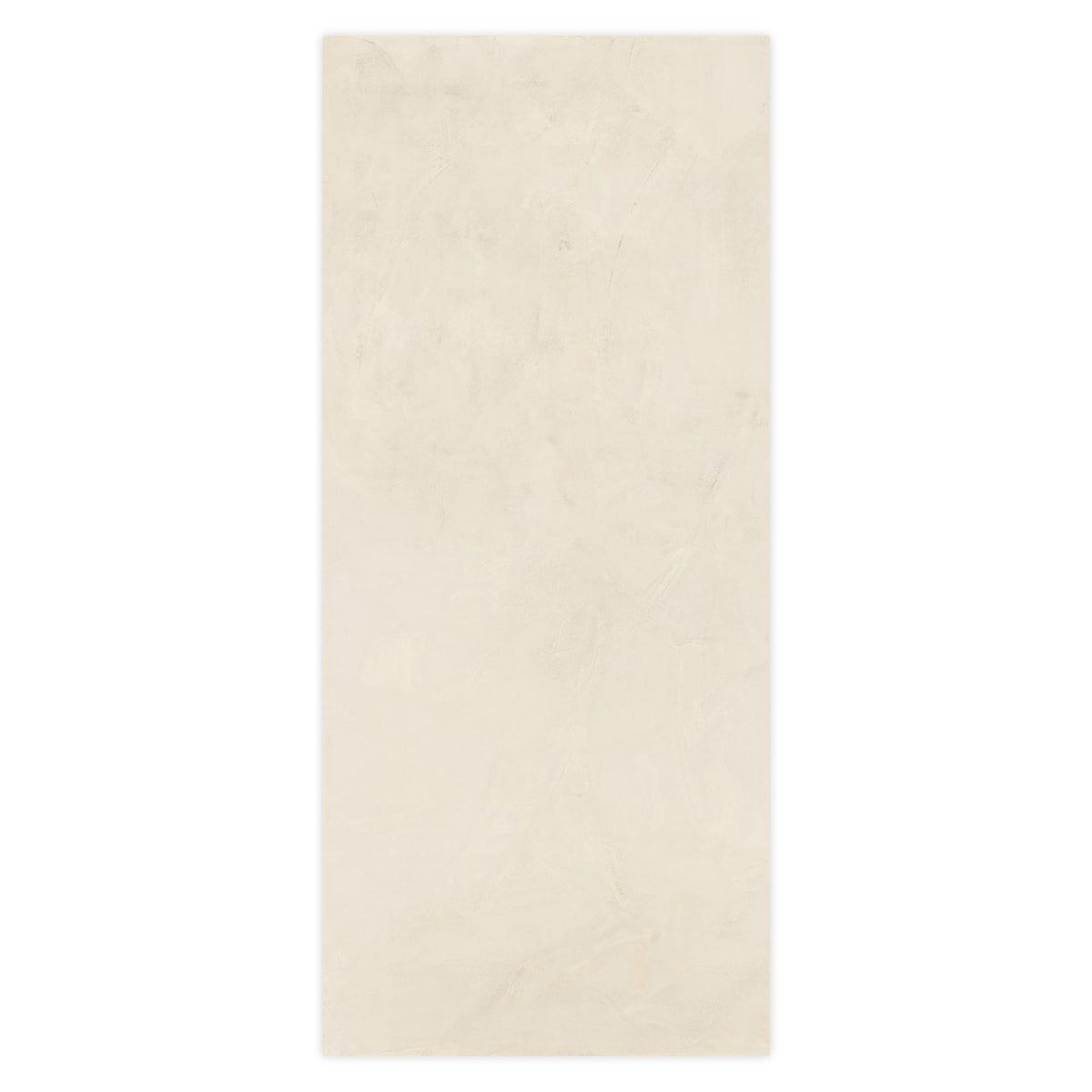 Carrelage effet Enduit Blanc Lin 278x120x0,6 cm Mat Calviro - Mur intérieur