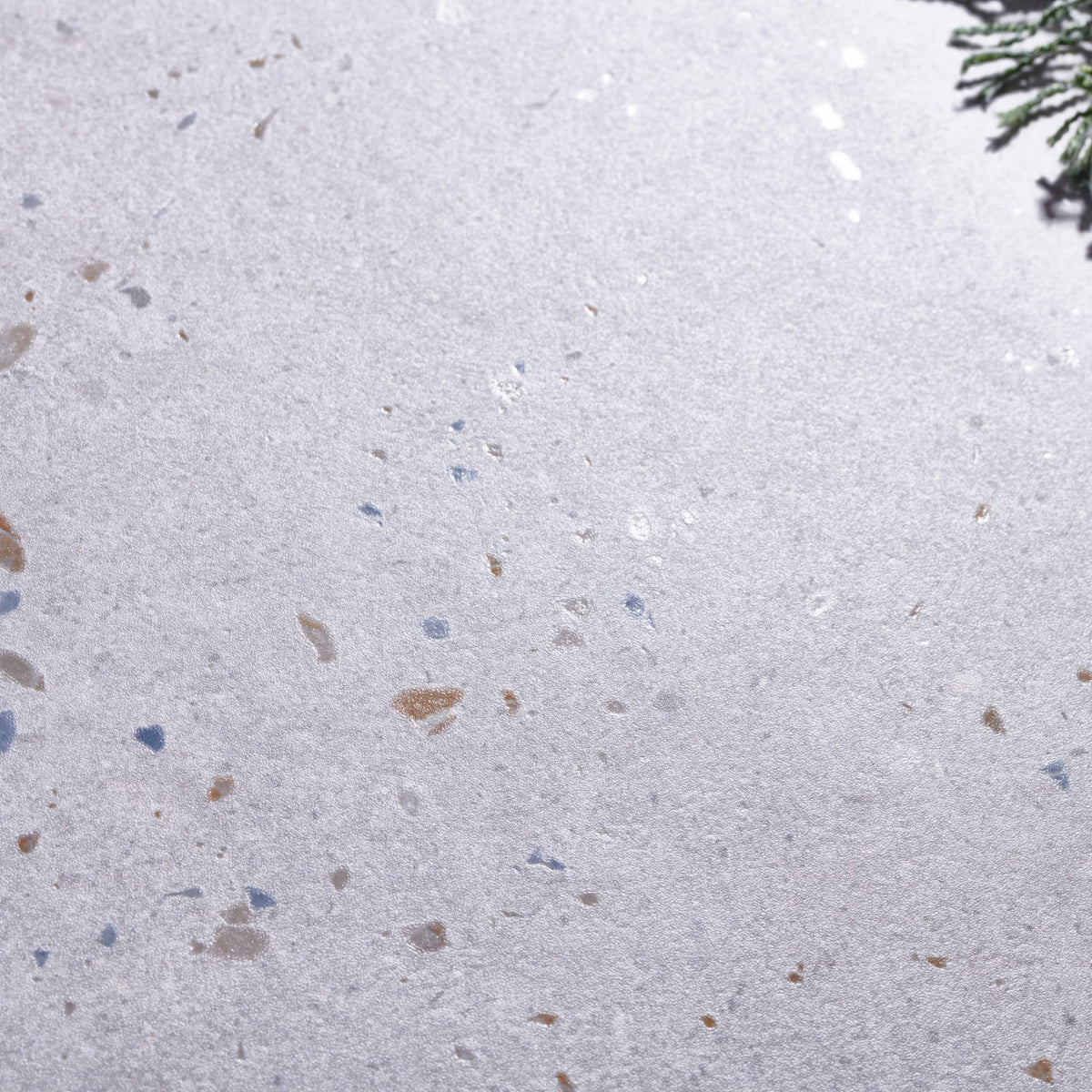 Carrelage effet Terrazzo Gris Clair 90x90x0,9 cm Soreli - Sol et mur intérieur