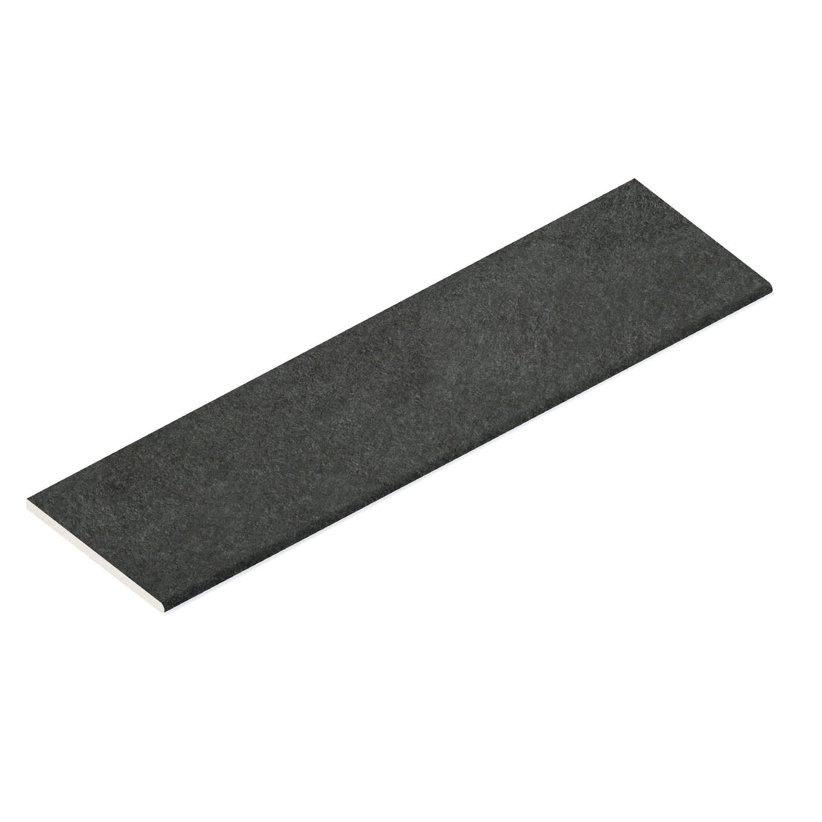 Margelle de piscine effet Pierre Quartzite Gris Carbone 120x33x2 cm Bord 1/2 Rond Venturo