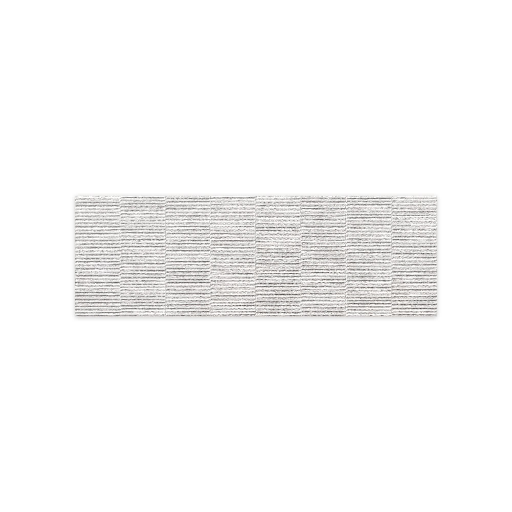 Carrelage effet Béton 3D Gris Cendré 75x25x1,05 cm Sorelan - Mur intérieur