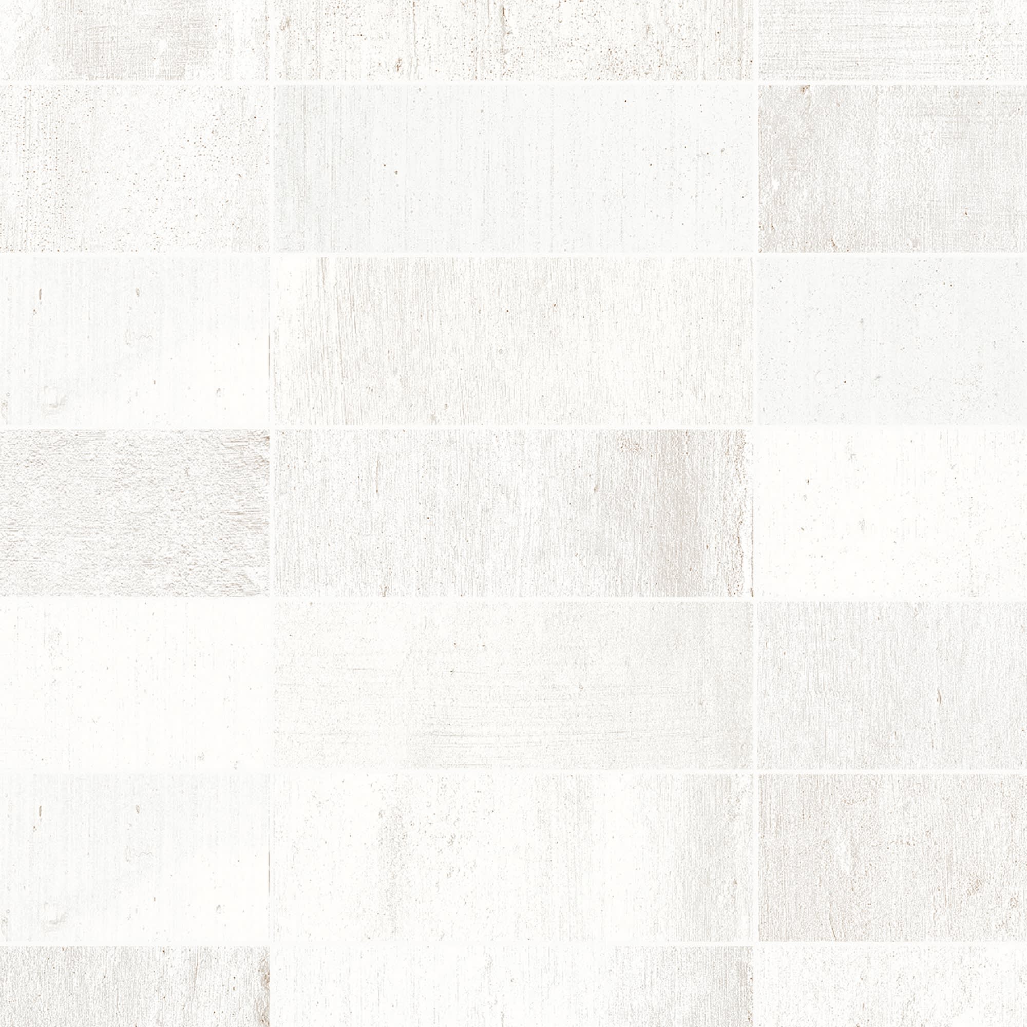 Carrelage effet Zellige Blanc 24,6x6x0,85 cm Azurel - Sol et mur intérieur