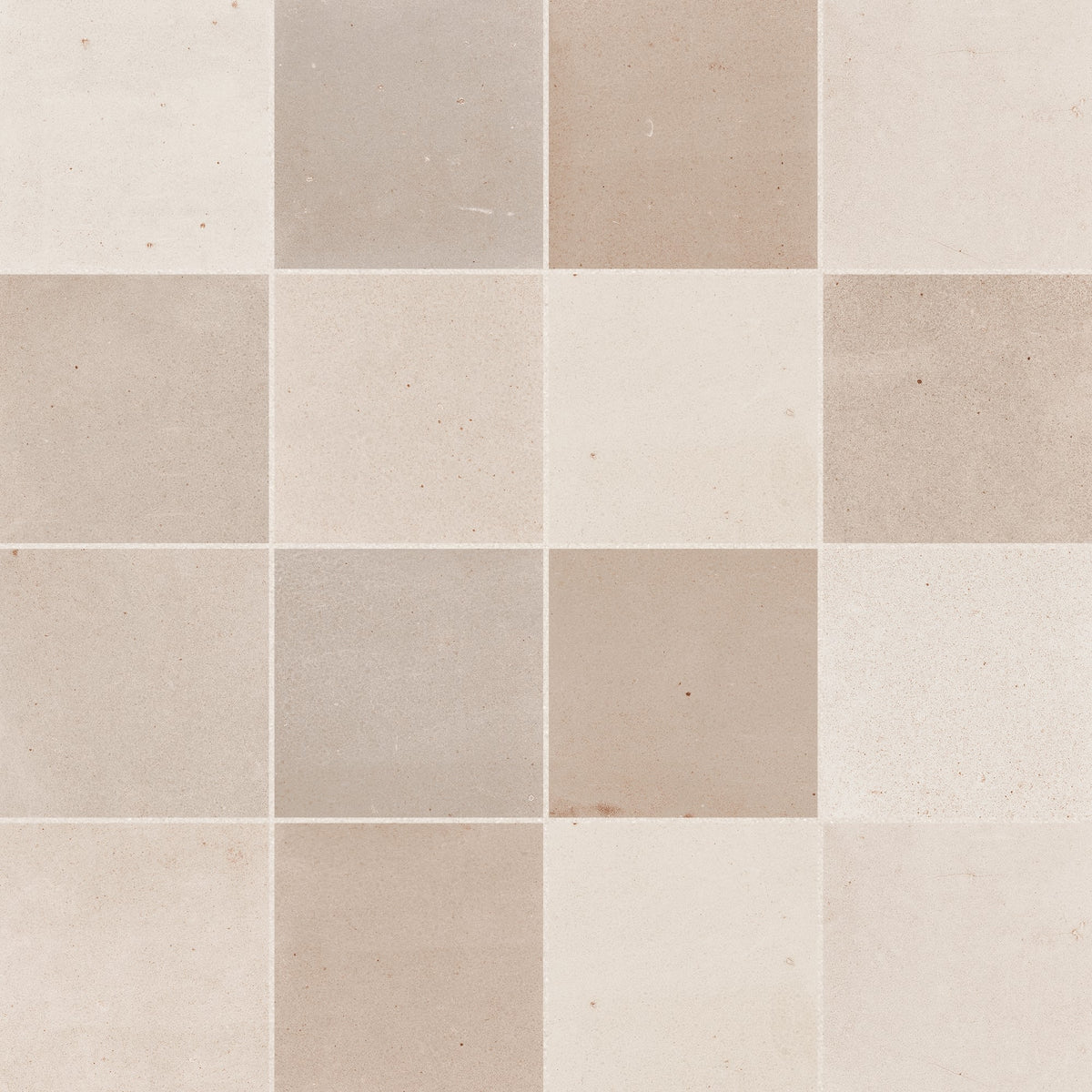 Carrelage effet Zellige Beige 10x10x0,85 cm Mat Serinor - Mur intérieur