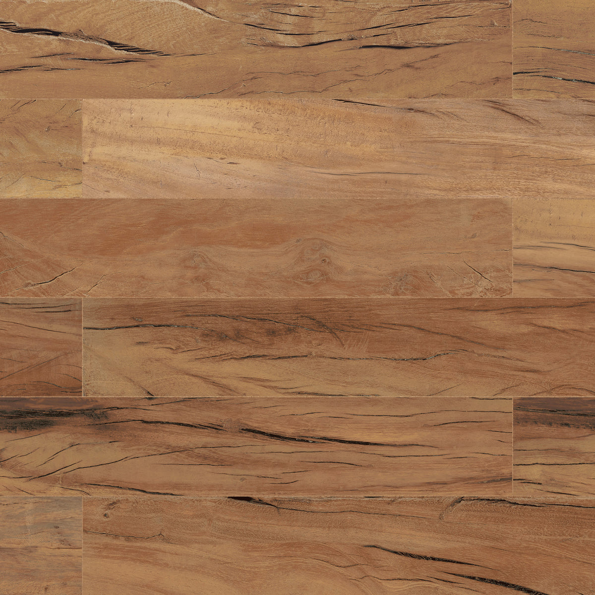 Carrelage Vintage effet Parquet Bois Brut Vieilli 45x7,3x0,95 cm Virelno - Sol et mur intérieur
