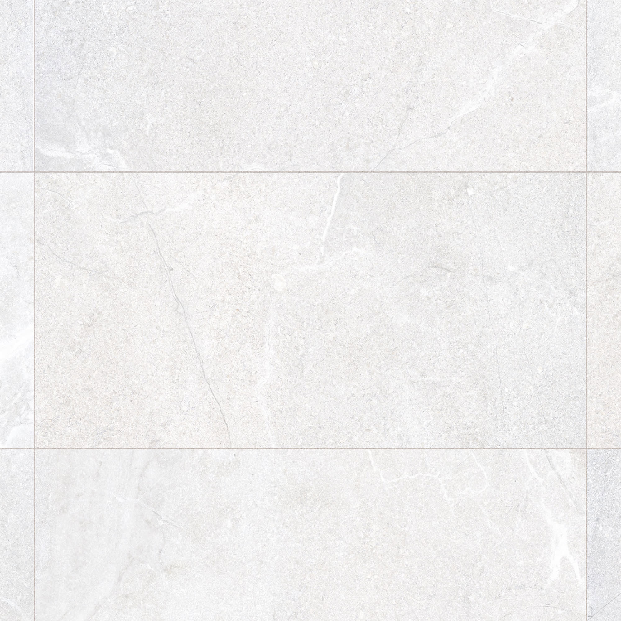 Carrelage effet Pierre Blanc Perle 120x60x0,9 cm In&Out Luzerio - Sol et mur intérieur et Sol extérieur