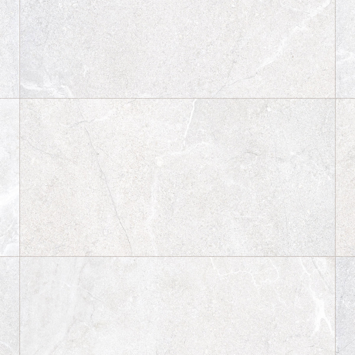 Carrelage effet Pierre Blanc Perle 120x60x0,9 cm In&Out Luzerio - Sol et mur intérieur et Sol extérieur
