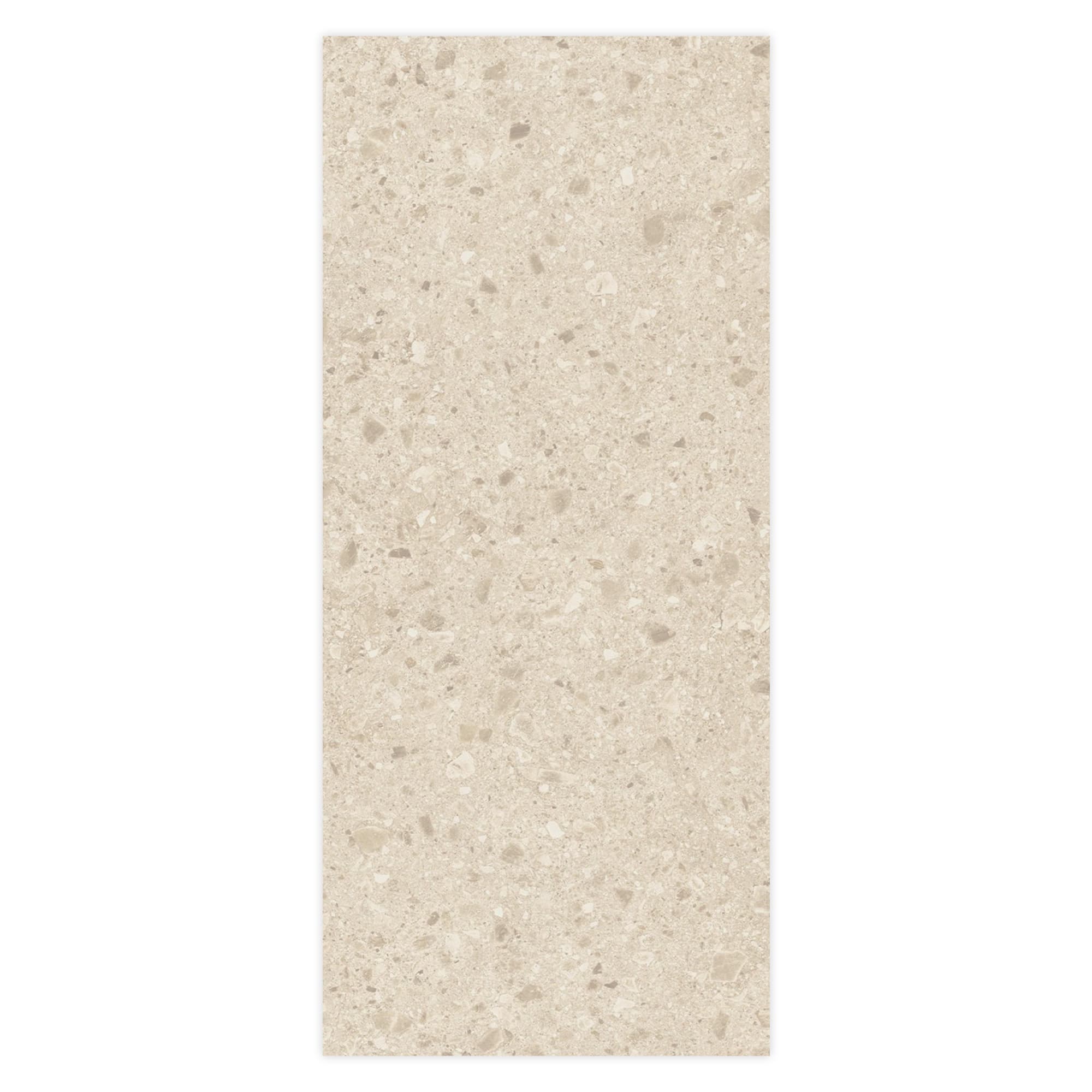 Carrelage effet Pierre Ceppo di Gré Beige 278x120x0,6 cm Mat Massira - Mur intérieur