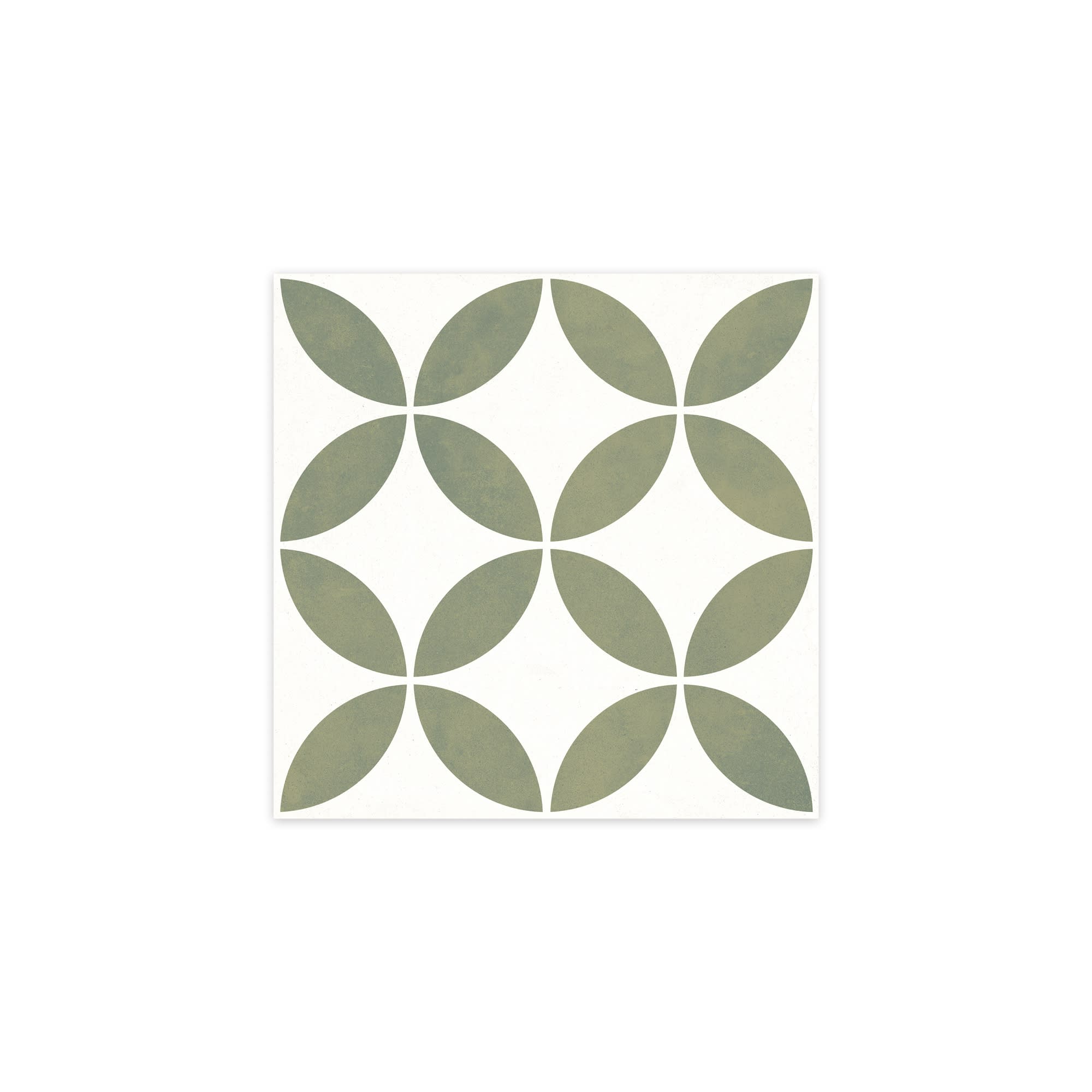 Carrelage effet Carreau ciment Axerio Greige 22,3x22,3x0,9 cm Savero - Sol et mur intérieur