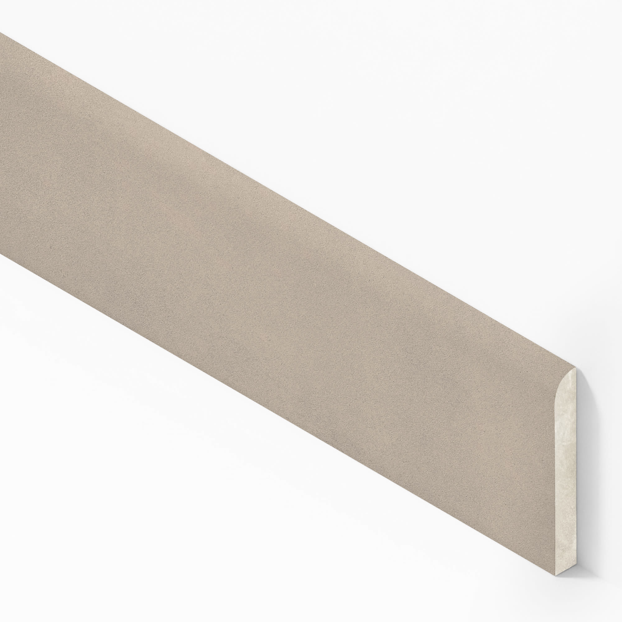 Plinthe carrelage effet Béton Grège 60x7,2 cm Mat Montera