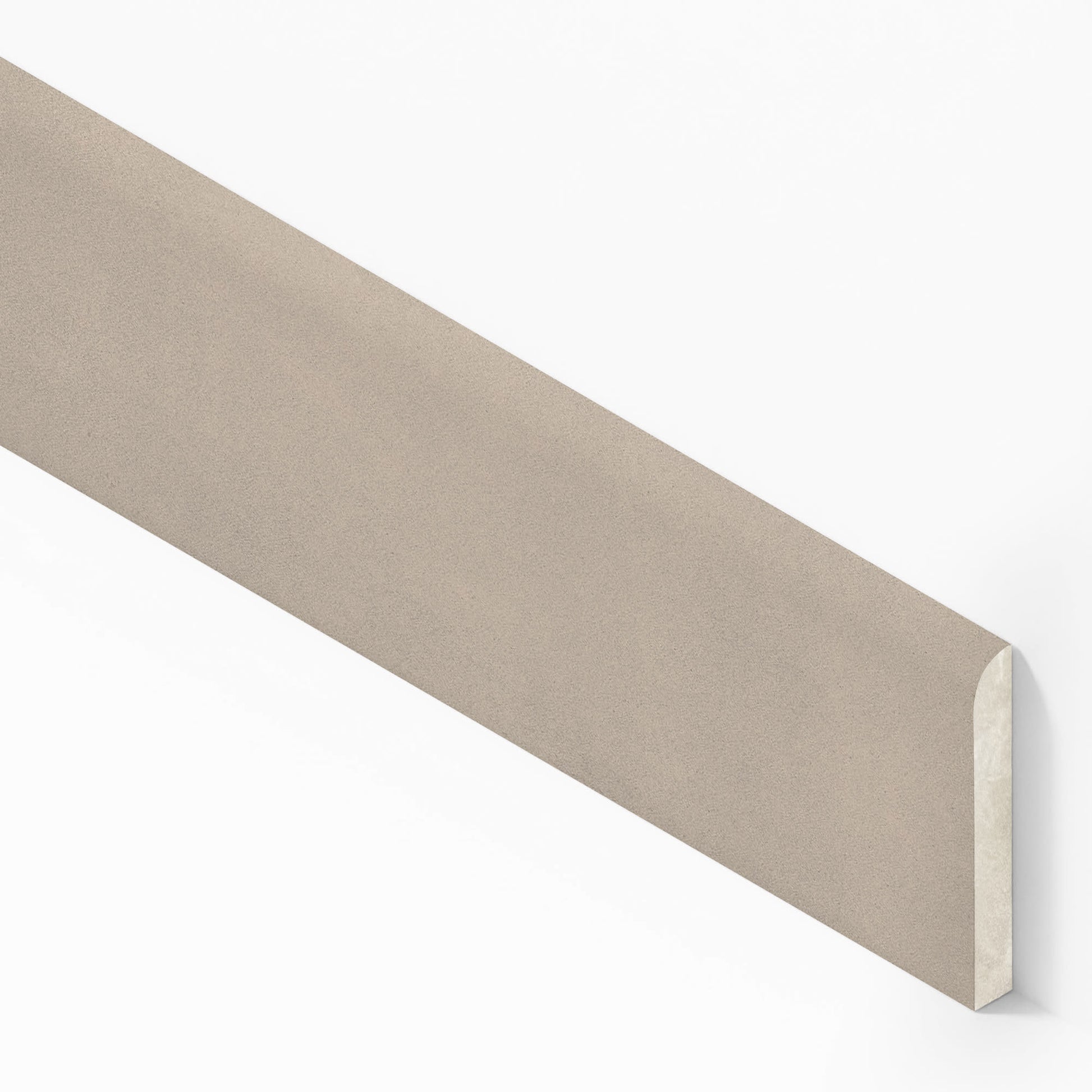 Plinthe carrelage effet Béton Grège 80x7,2 cm Mat Montera
