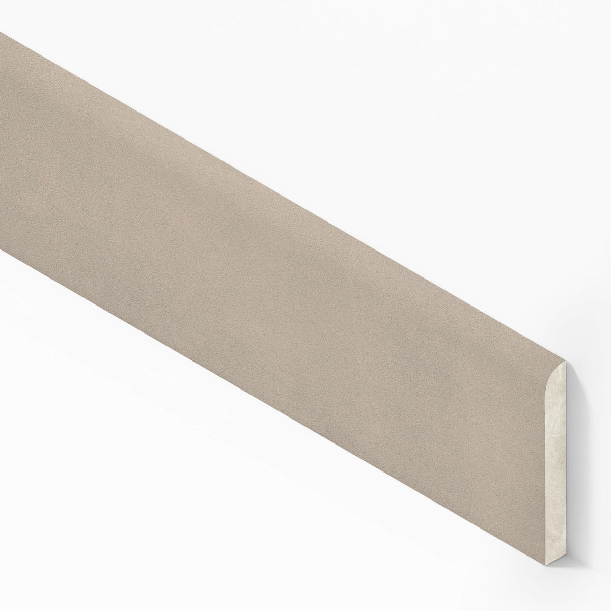 Plinthe carrelage effet Béton Grège 80x7,2 cm Mat Montera