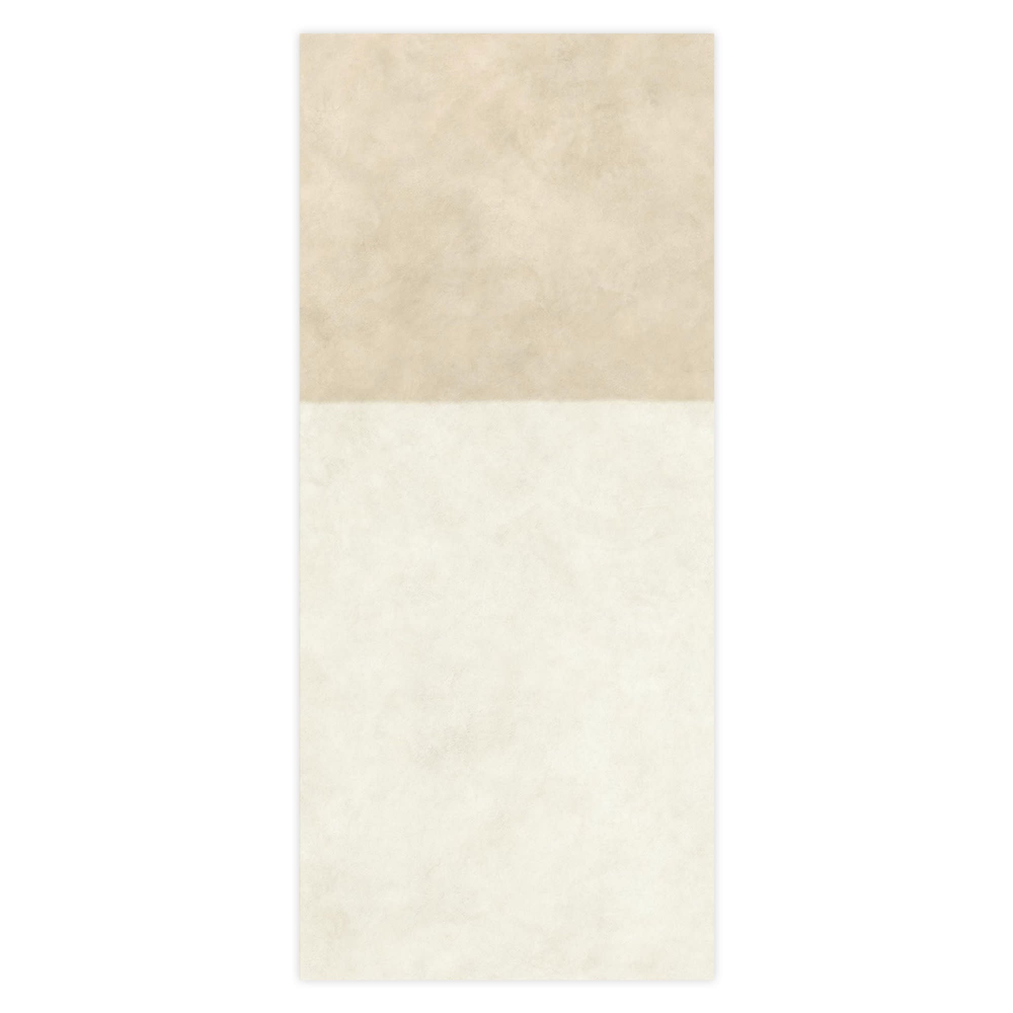 Carrelage effet Béton Blanc Sable / Beige Amande 278x120x0,6 cm Mat Stavira - Mur intérieur