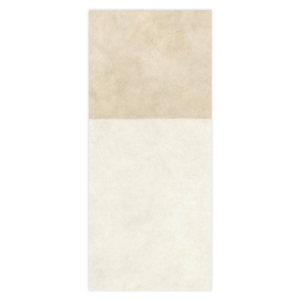 Carrelage effet Béton Blanc Sable / Beige Amande 278x120x0,6 cm Mat Stavira - Mur intérieur