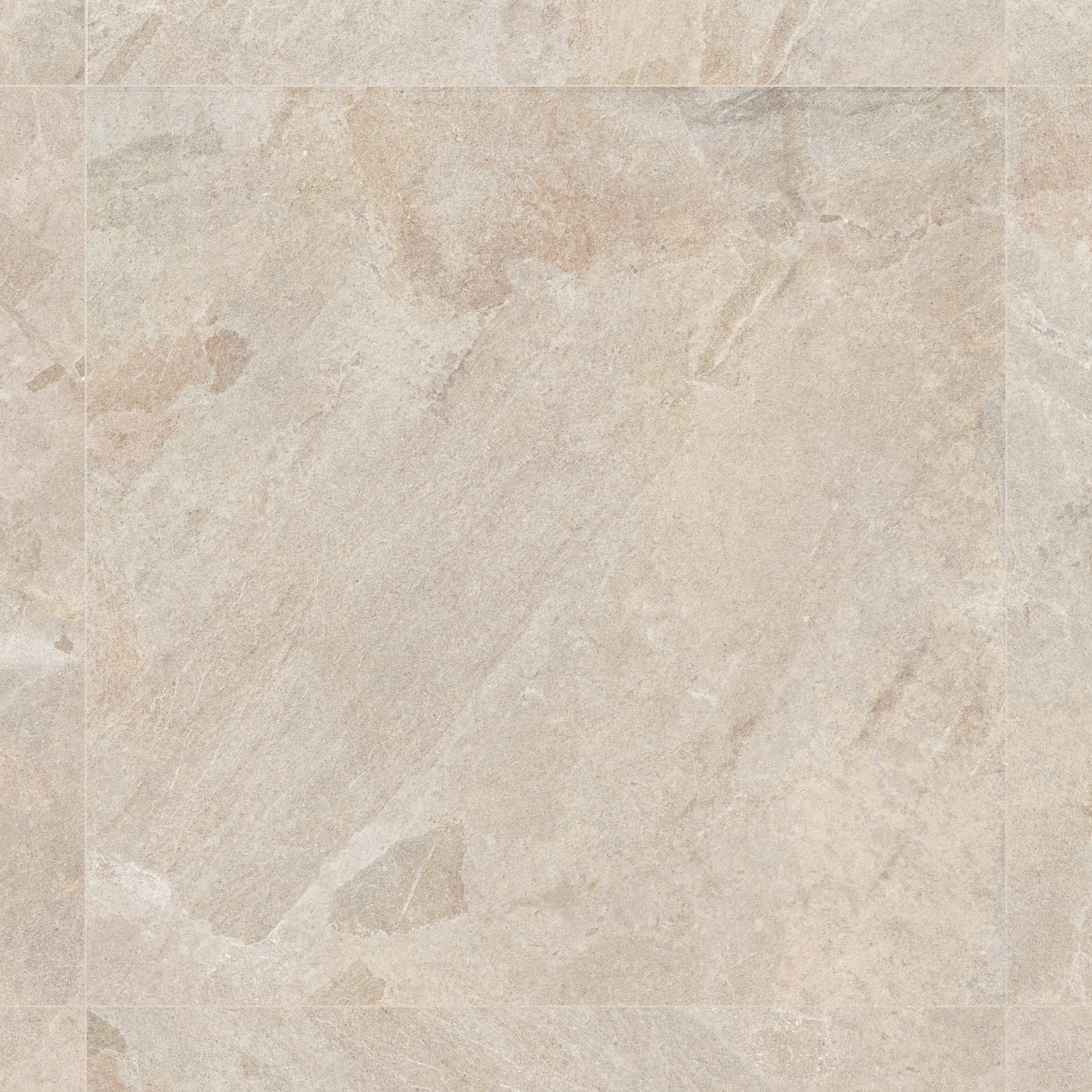 Carrelage effet Pierre Beige Sable 100x100x2 cm Serdano - Sol extérieur