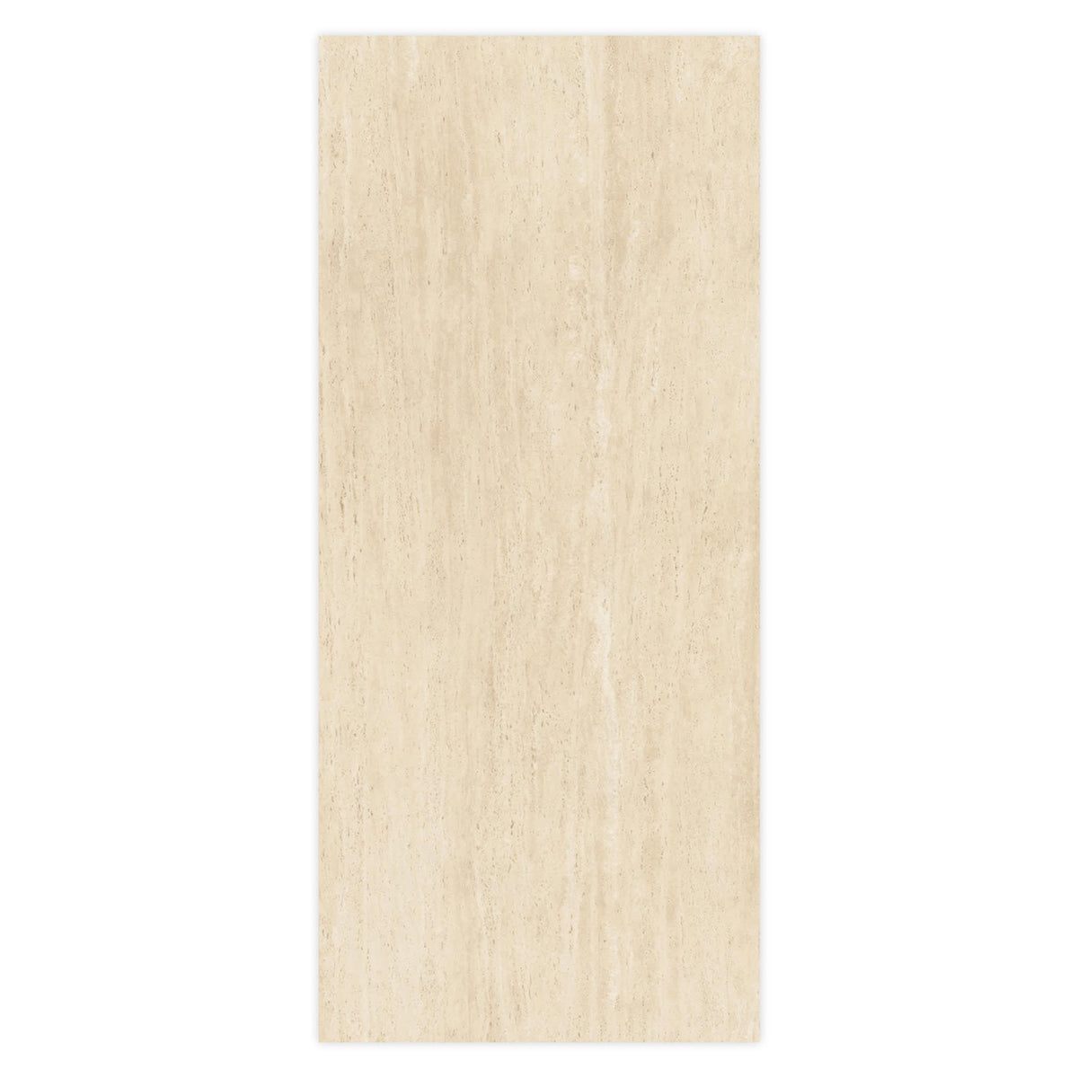 Carrelage effet Travertin Beige Vein Cut 278x120x0,6 cm Mat Neravio - Mur intérieur