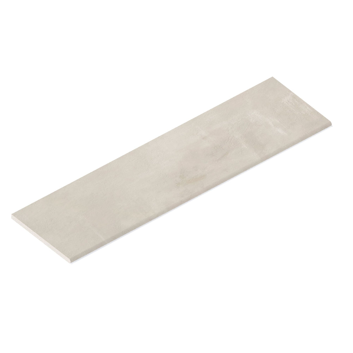 Margelle de piscine effet Béton Gris Luce 120x33x2 cm Bord 1/2 Rond Gravino