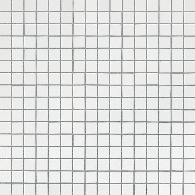 Mosaïque Blanc 1,7x1,7 cm Quadra 30,5x30,5x0,85 cm Mat Cavaro - Mur intérieur