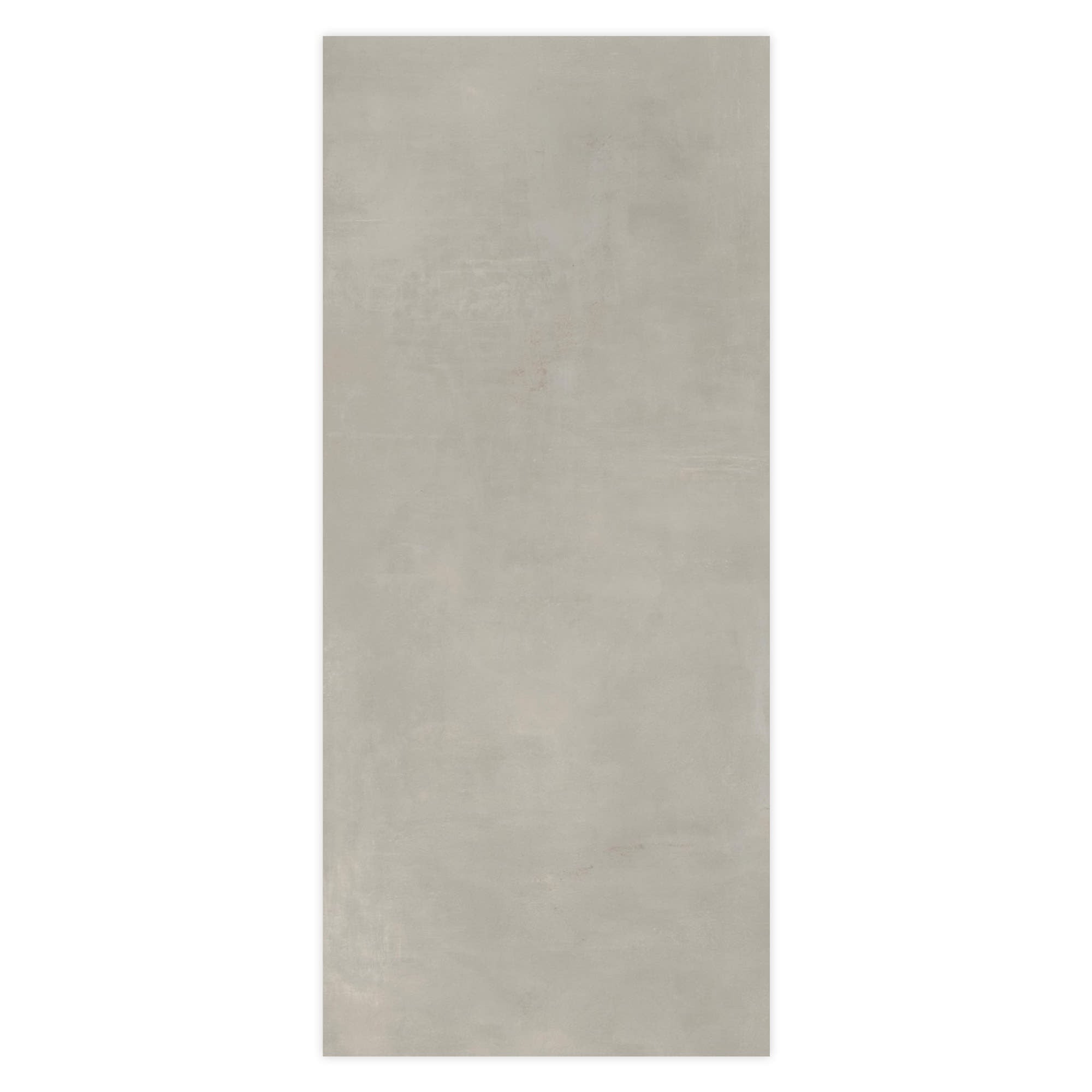 Carrelage effet Béton Gris Brume 278x120x0,6 cm Mat Gravino - Mur intérieur