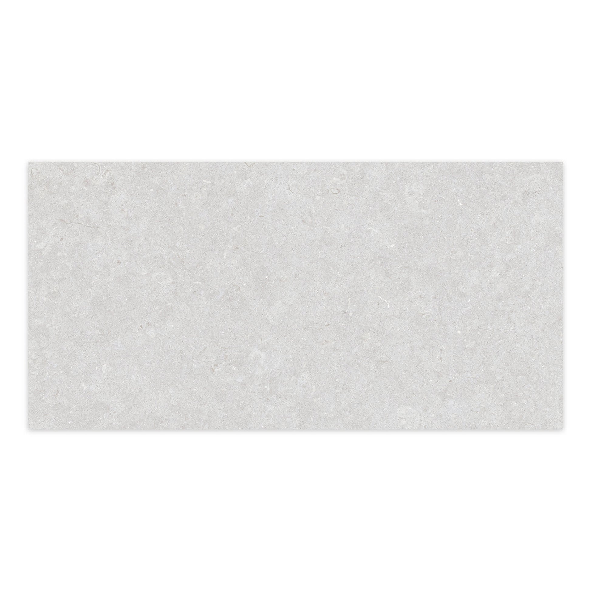 Carrelage effet Pierre Gris Brume 100x50x2 cm Belmorin - Sol extérieur