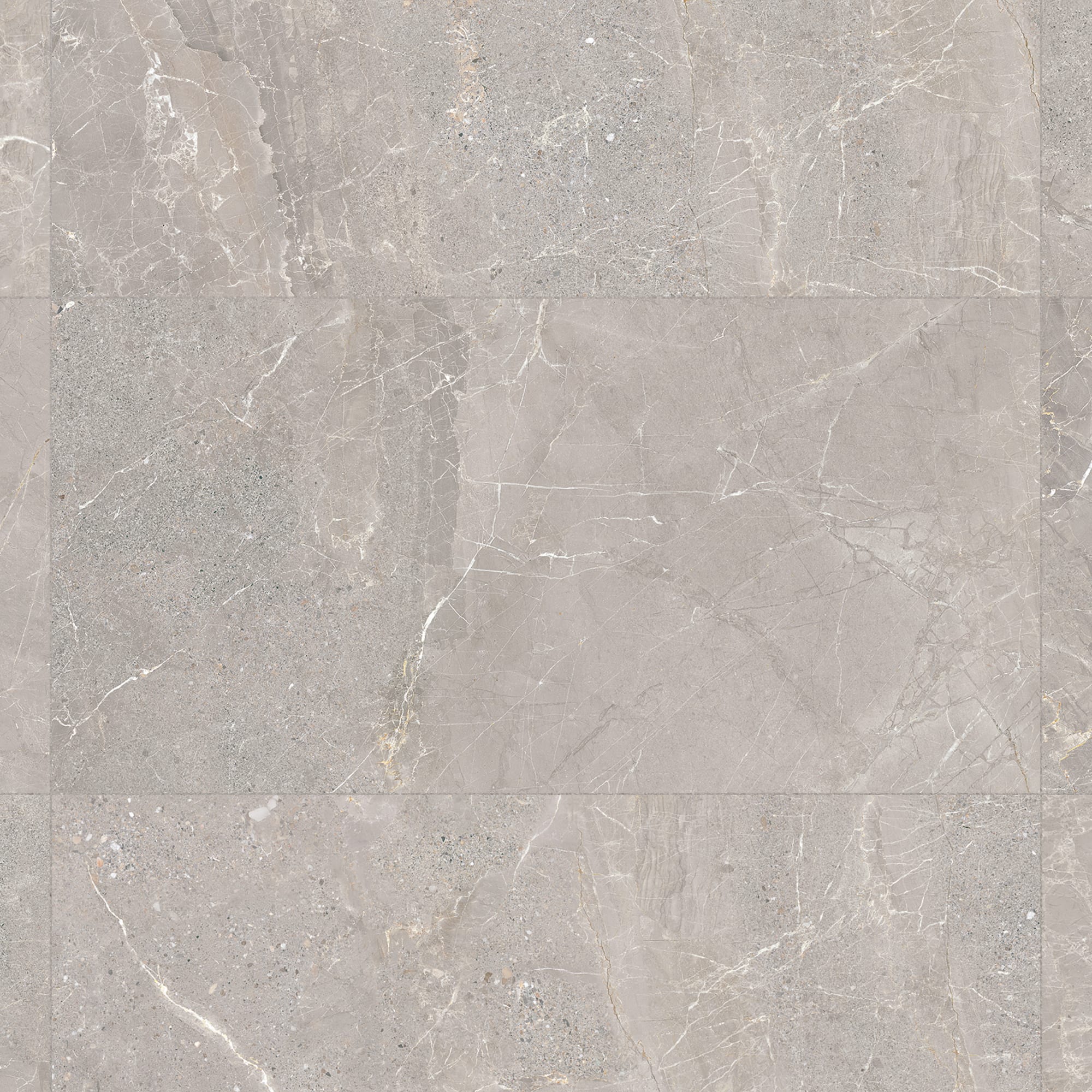 Carrelage effet Pierre Gris Silver 100x50x2 cm Torvane - Sol extérieur