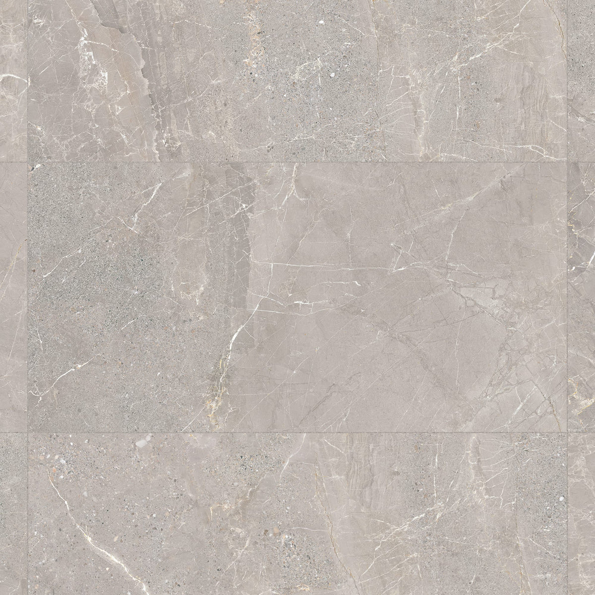 Carrelage effet Pierre Gris Silver 100x50x2 cm Torvane - Sol extérieur