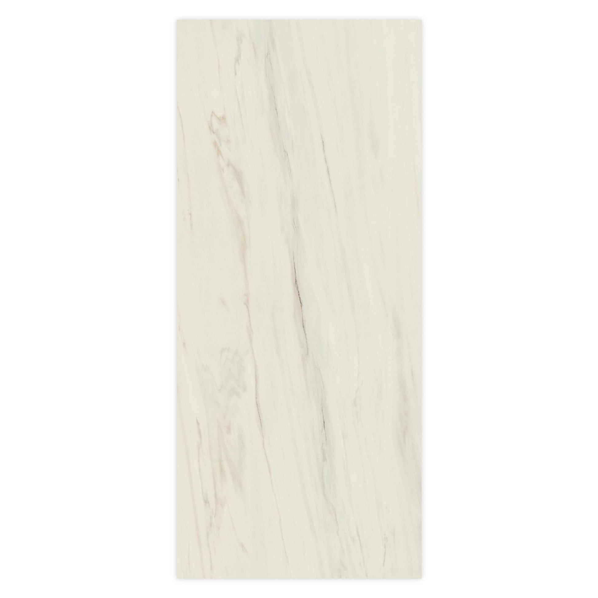 Carrelage effet Marbre Blanc Aurora 278x120x0,6 cm Mat Magnaro - Mur intérieur