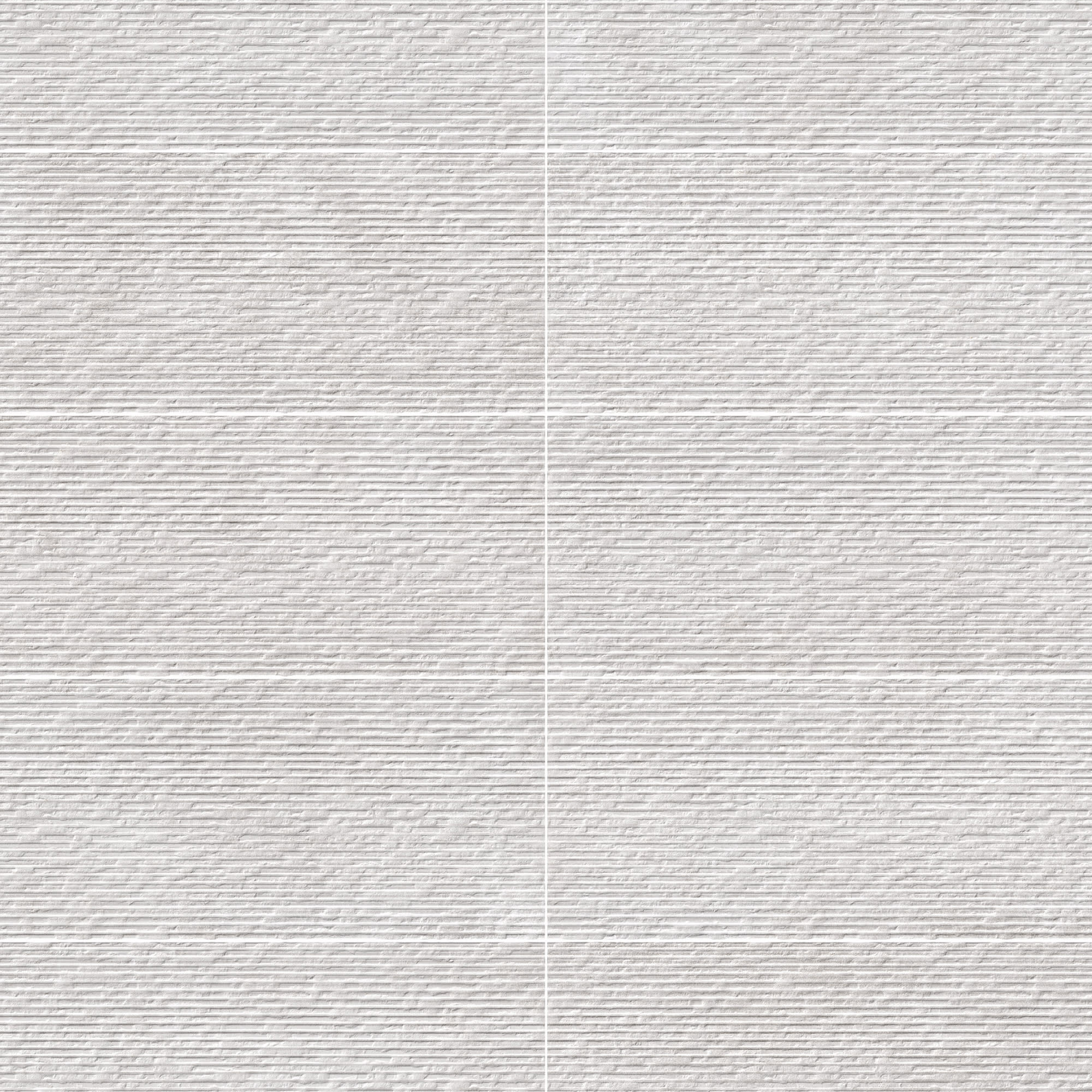 Carrelage effet Béton 3D Gris Cendré 90x32x1,05 cm Sorelan - Mur intérieur