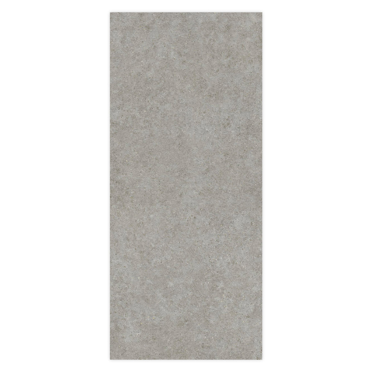 Carrelage effet Pierre Calcaire Gris Cendré 278x120x0,6 cm Mat Domella - Mur intérieur