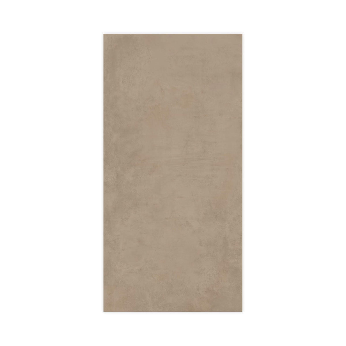 Carrelage effet Béton Beige Terre 240x120x0,9 cm Mat Vetrano - Mur intérieur