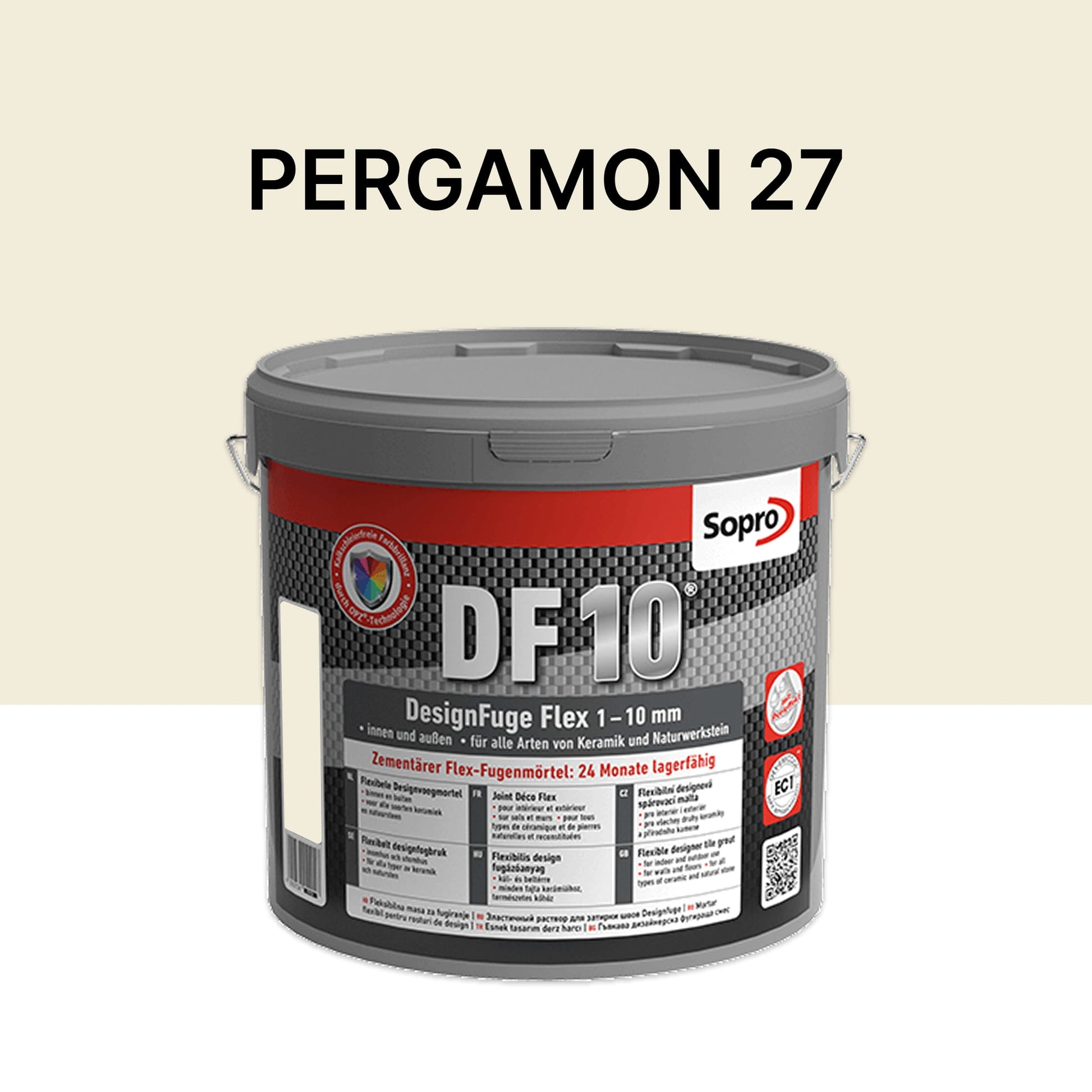 Joint carrelage salle de bains - 1 à 10 mm - Pergamon 27 - Sopro DF 10 - 5 kg