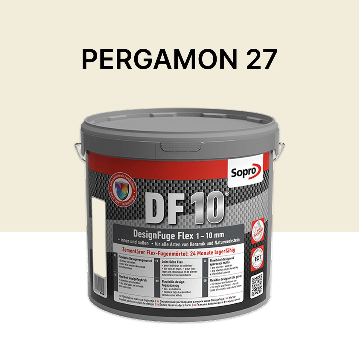 Joint carrelage salle de bains - 1 à 10 mm - Pergamon 27 - Sopro DF 10 - 5 kg