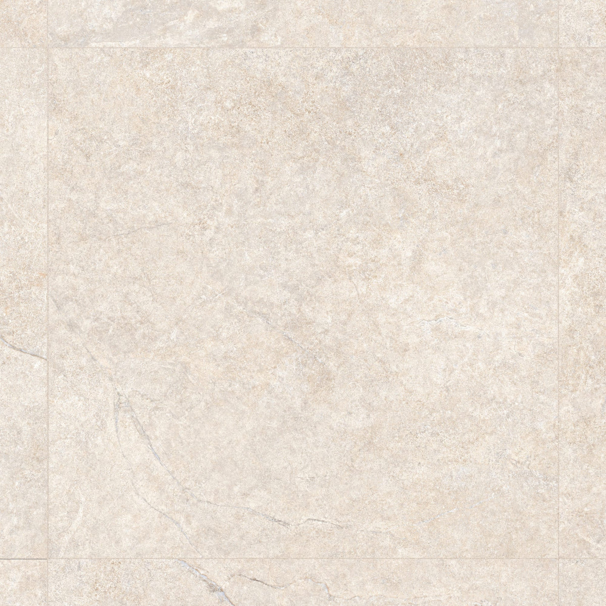 Carrelage effet Pierre Beige Coquille 100x100x2 cm Torvane - Sol extérieur