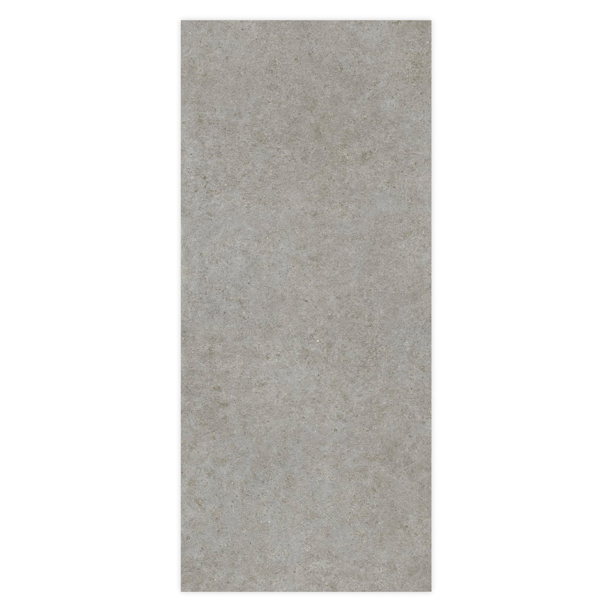 Carrelage effet Pierre Calcaire Gris Cendré 278x120x0,6 cm Mat Domella - Mur intérieur