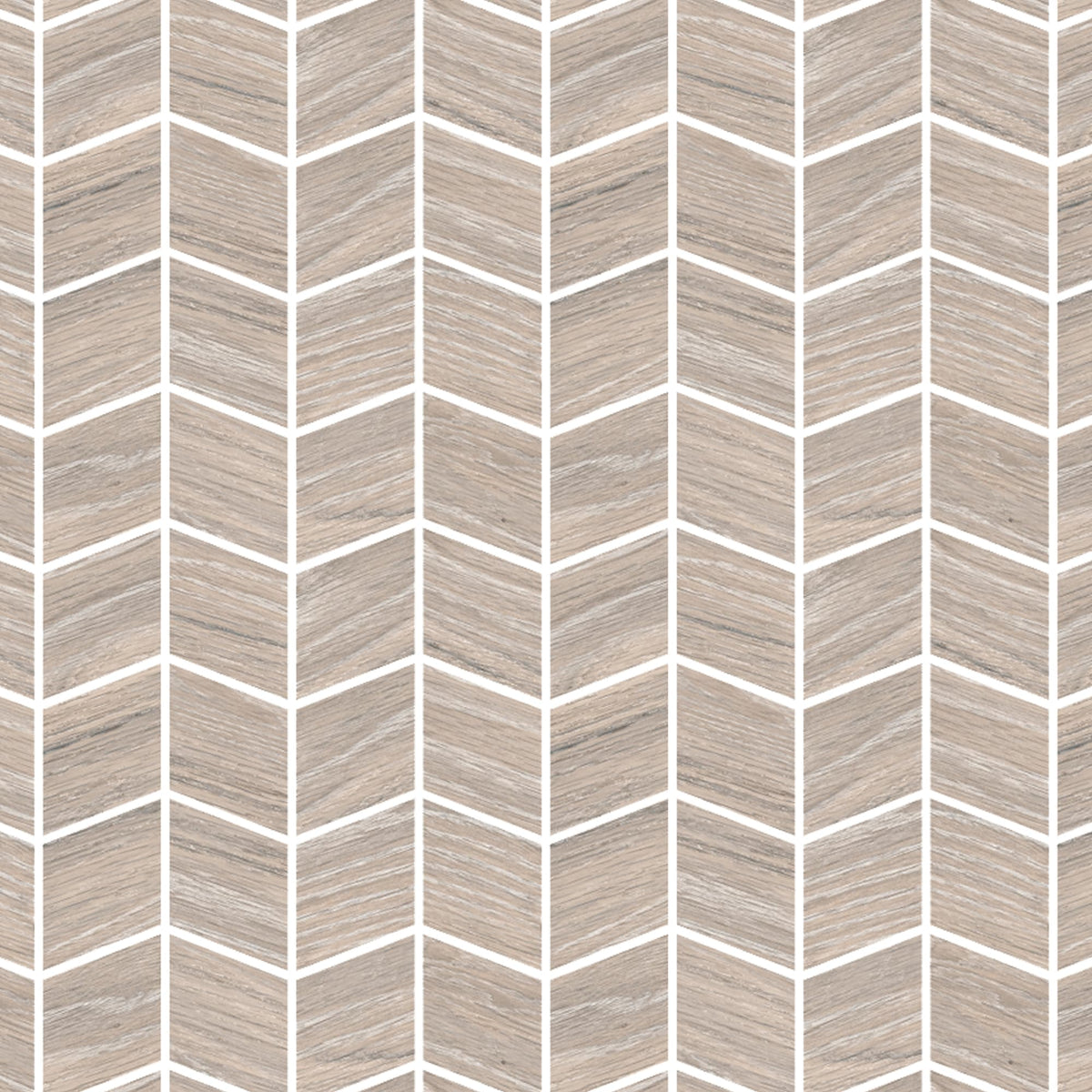 Mosaïque effet Bois Chêne Gris 27,5x24x1 cm Valdoro - Sol et mur intérieur