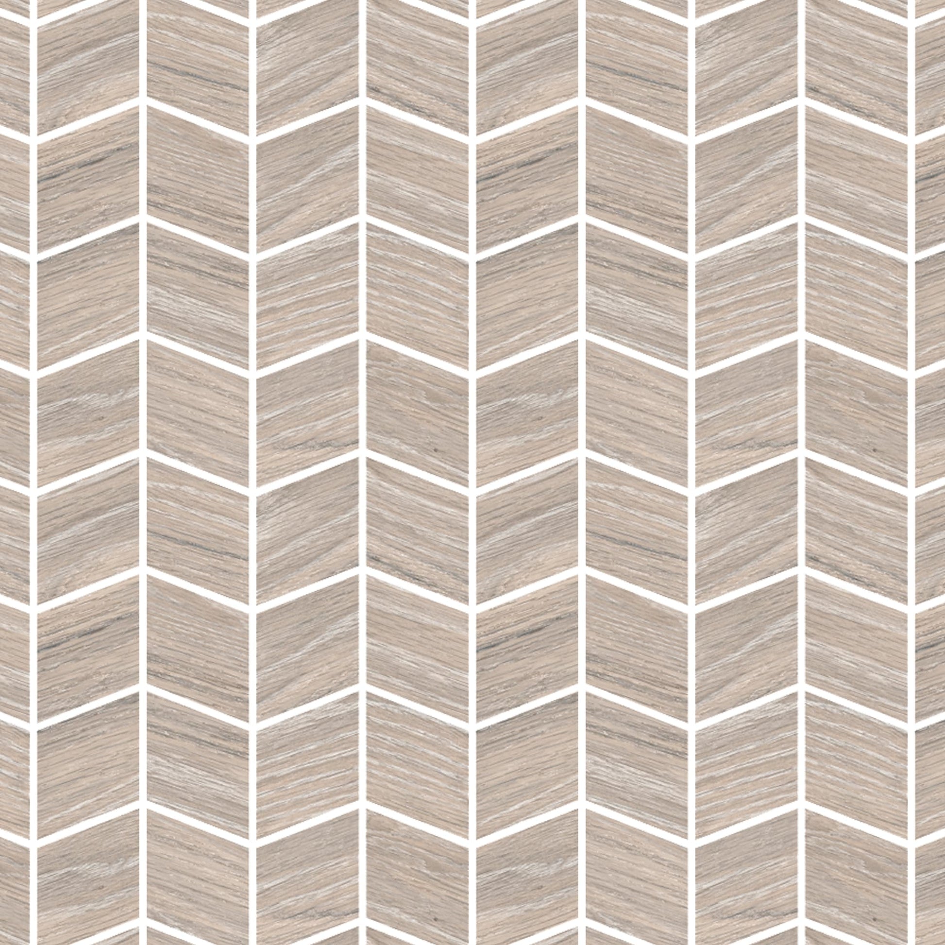 Mosaïque effet Bois Chêne Gris 27,5x24x1 cm Valdoro - Sol et mur intérieur