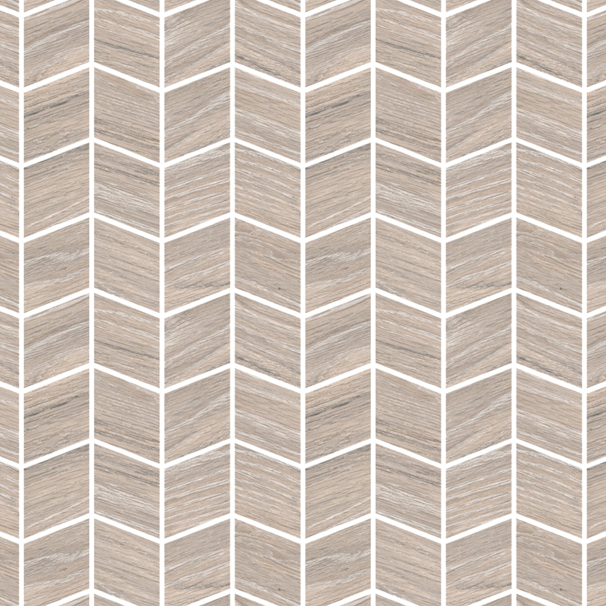 Mosaïque effet Bois Chêne Gris 27,5x24x1 cm Valdoro - Sol et mur intérieur