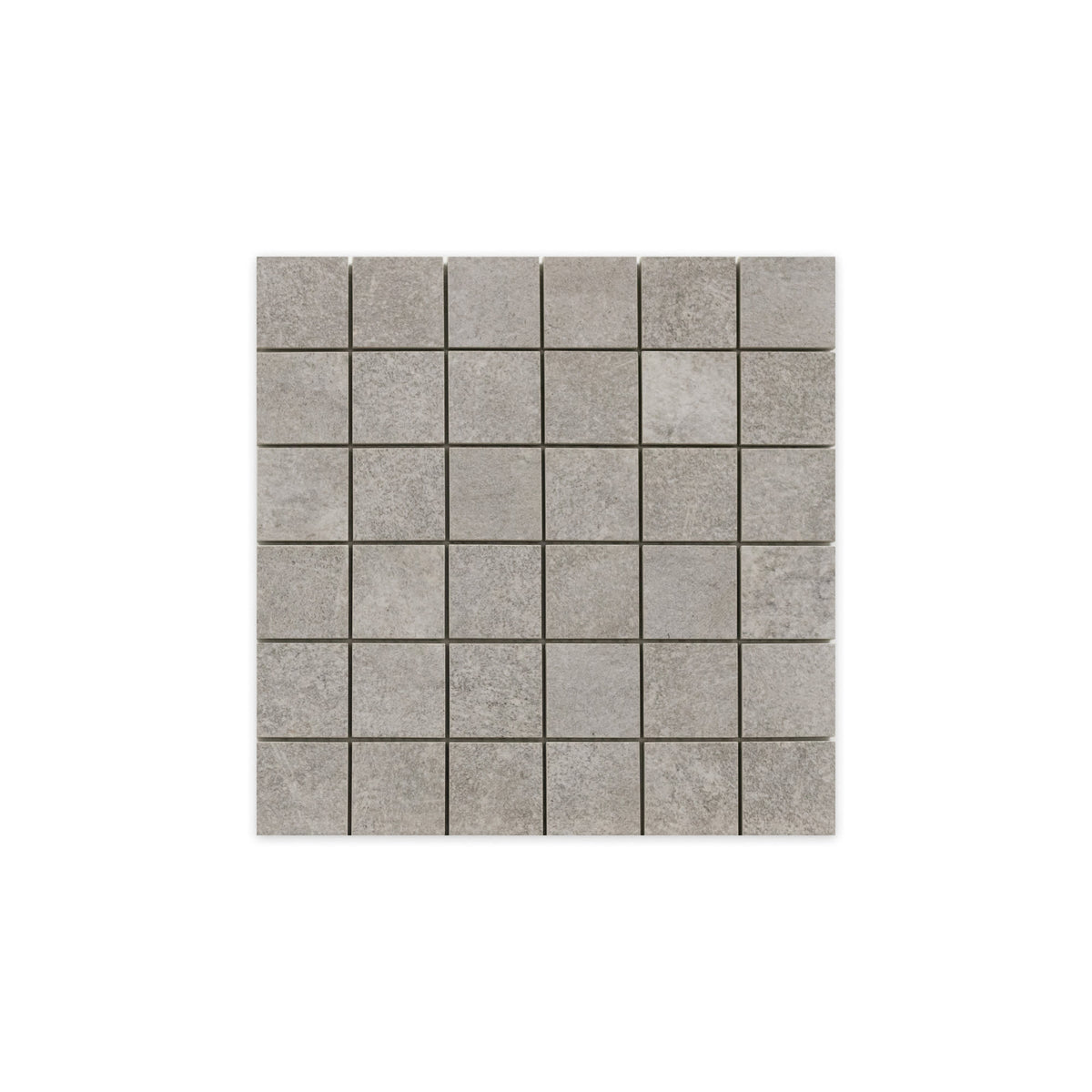 Mosaïque effet Béton Gris Cendré 30x30x0,9 cm Sorelan - Sol et mur intérieur