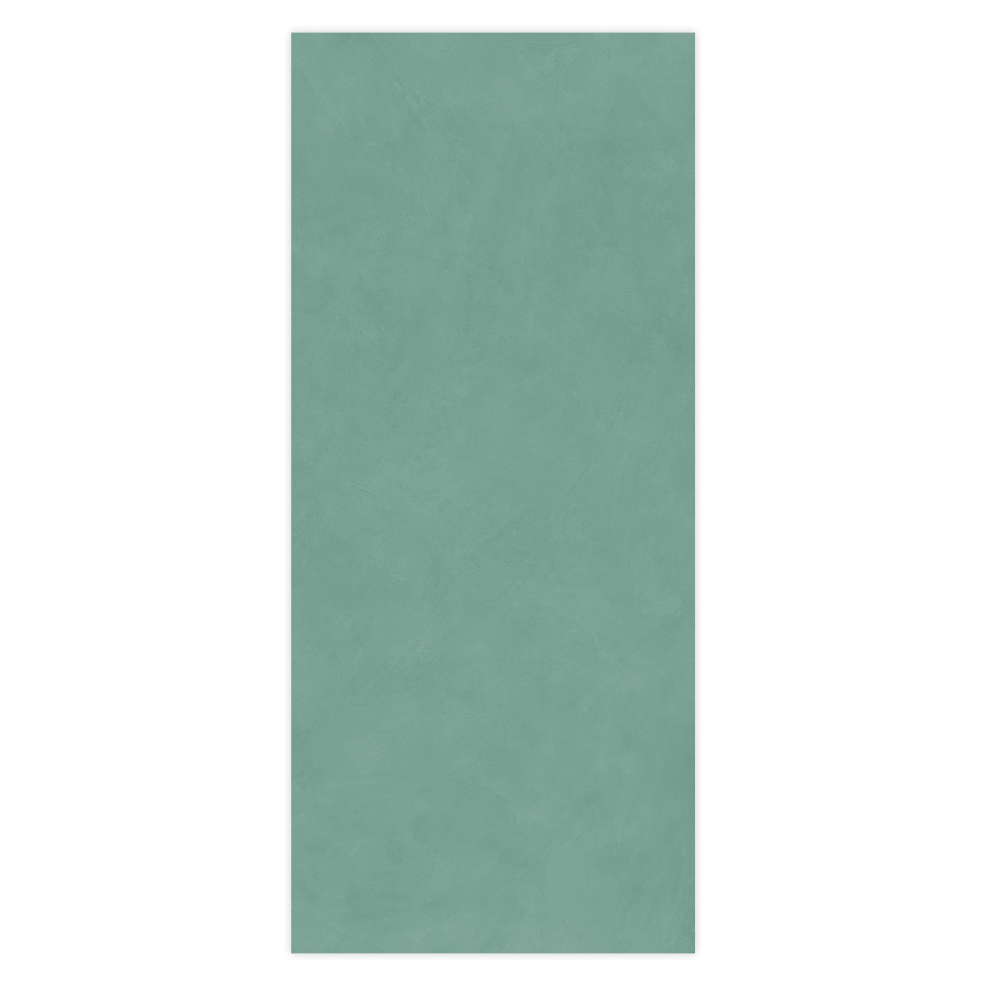 Carrelage effet Enduit Vert Argile 278x120x0,6 cm Mat Calviro - Mur intérieur