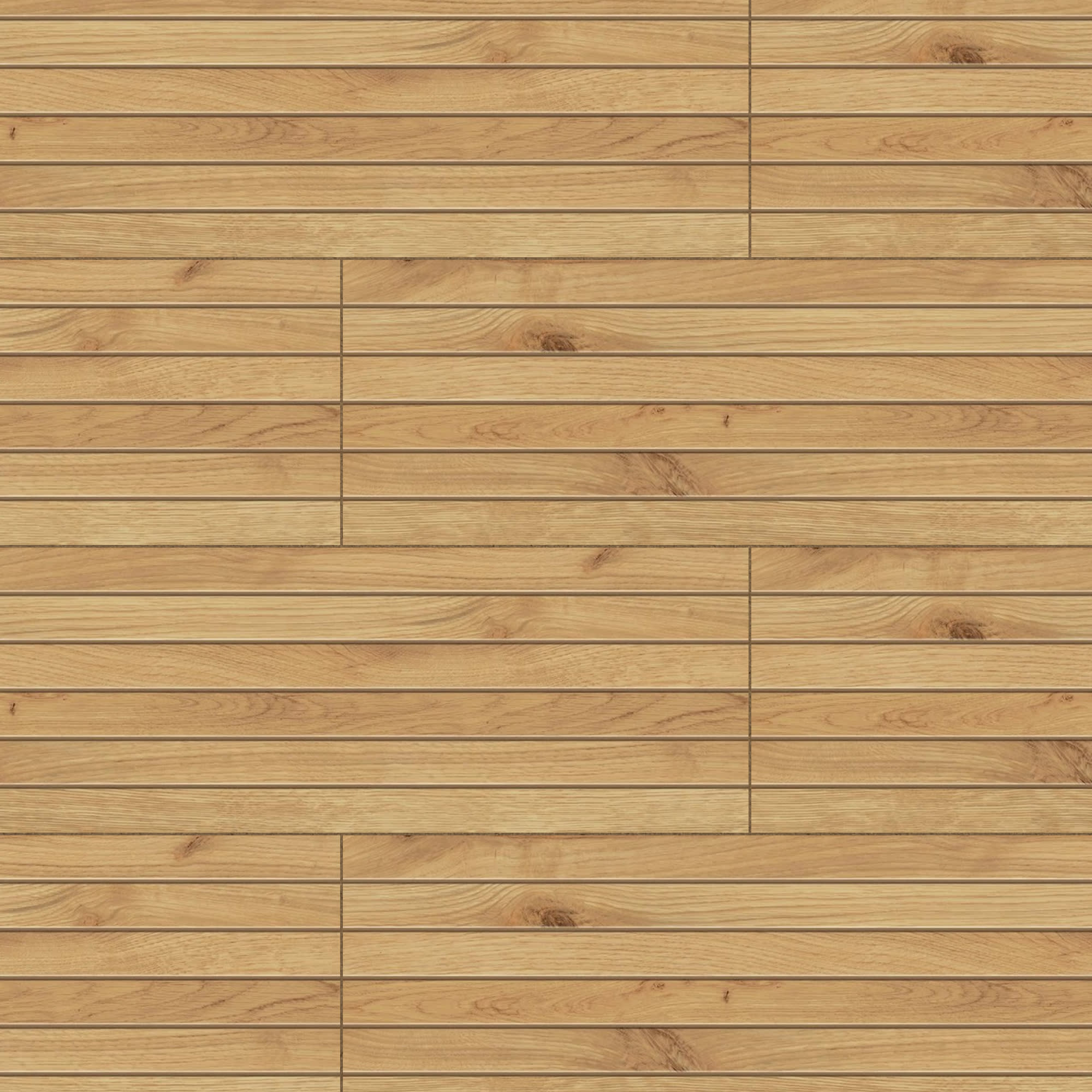 Carrelage effet Parquet Bois Chêne Brun Stripe 75x18,5x0,9 cm Mat Bravino - Sol et mur intérieur