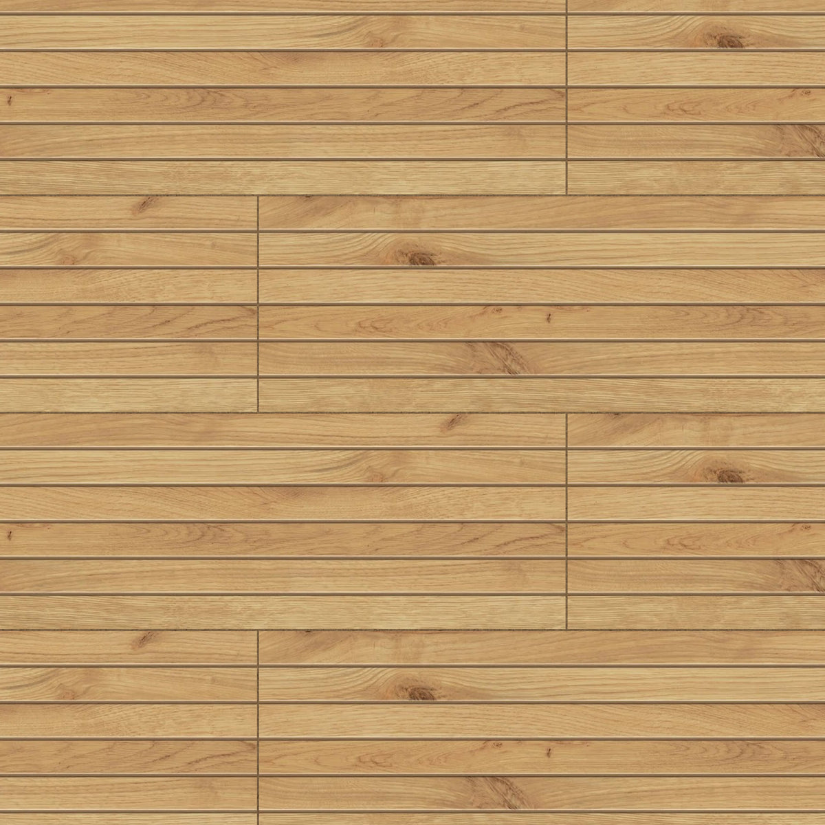Carrelage effet Parquet Bois Chêne Brun Stripe 75x18,5x0,9 cm Mat Bravino - Sol et mur intérieur