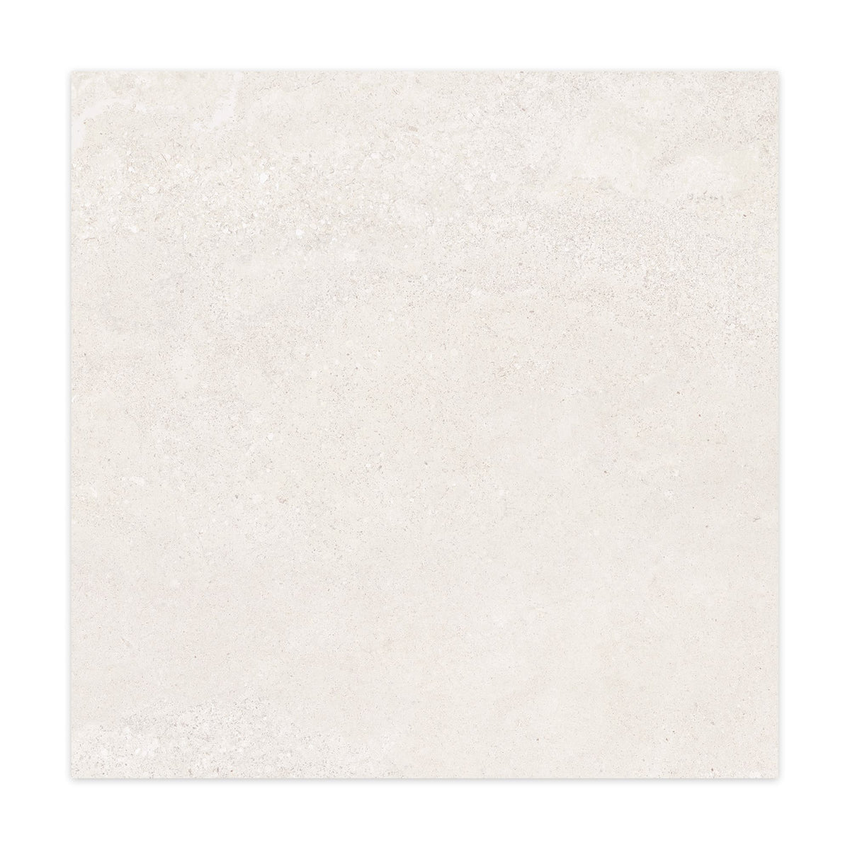 Carrelage effet Pierre Blanc Grisé 90x90x0,9 cm Alvior - Sol extérieur