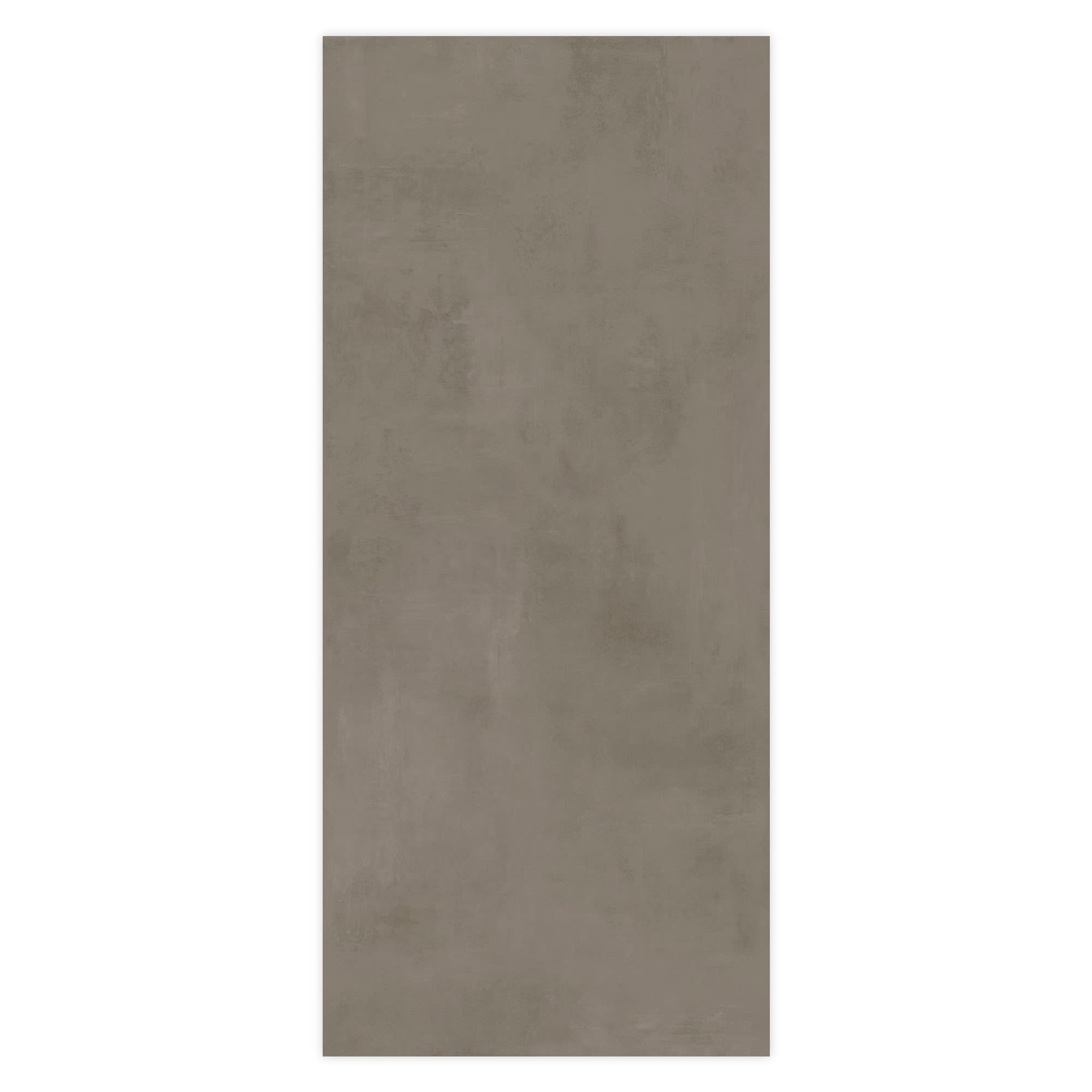Carrelage effet Béton Gris Terre 278x120x0,6 cm Mat Vetrano - Mur intérieur