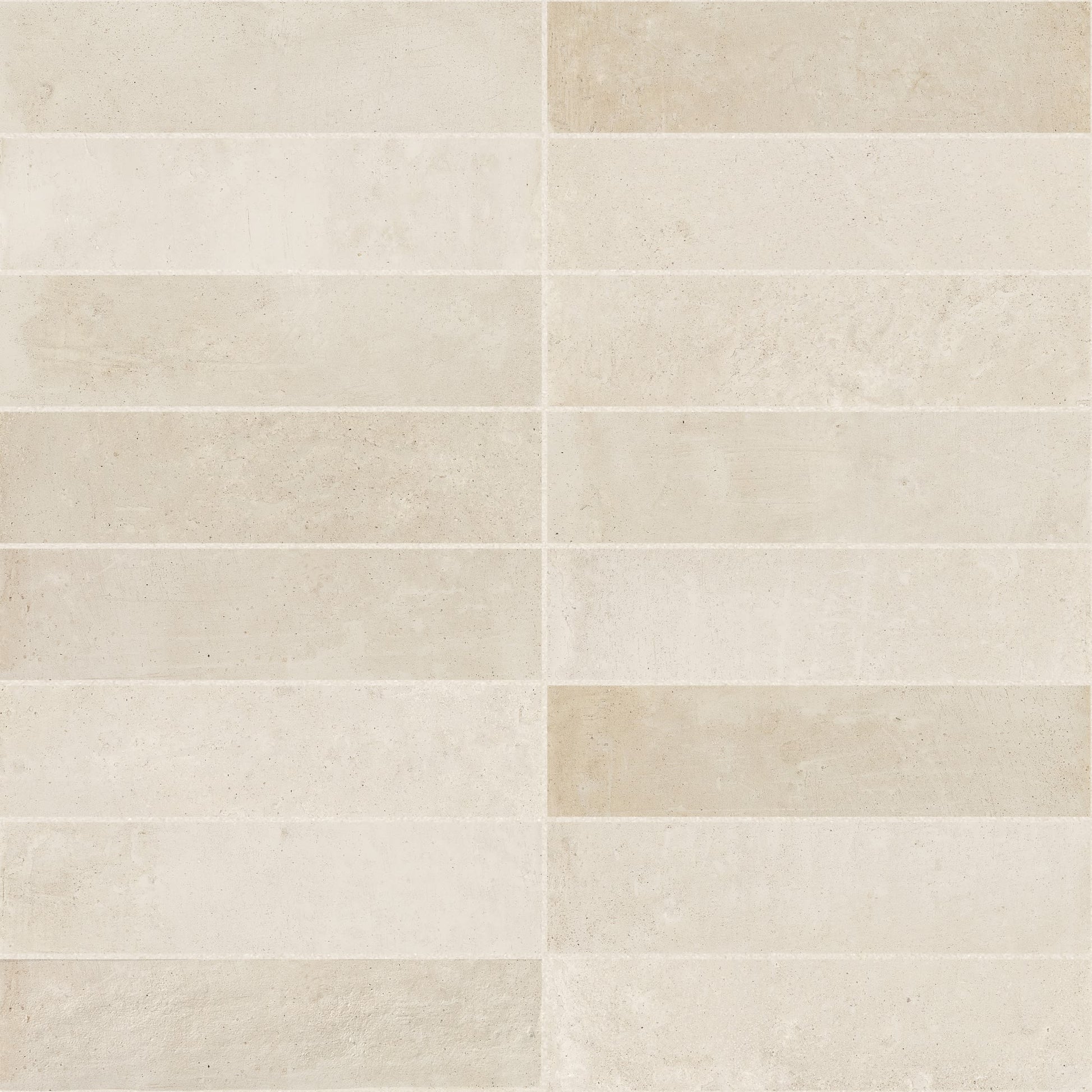 Carrelage effet Zellige Beige 18,4x4,6x0,85 cm Terronys - Sol et mur intérieur