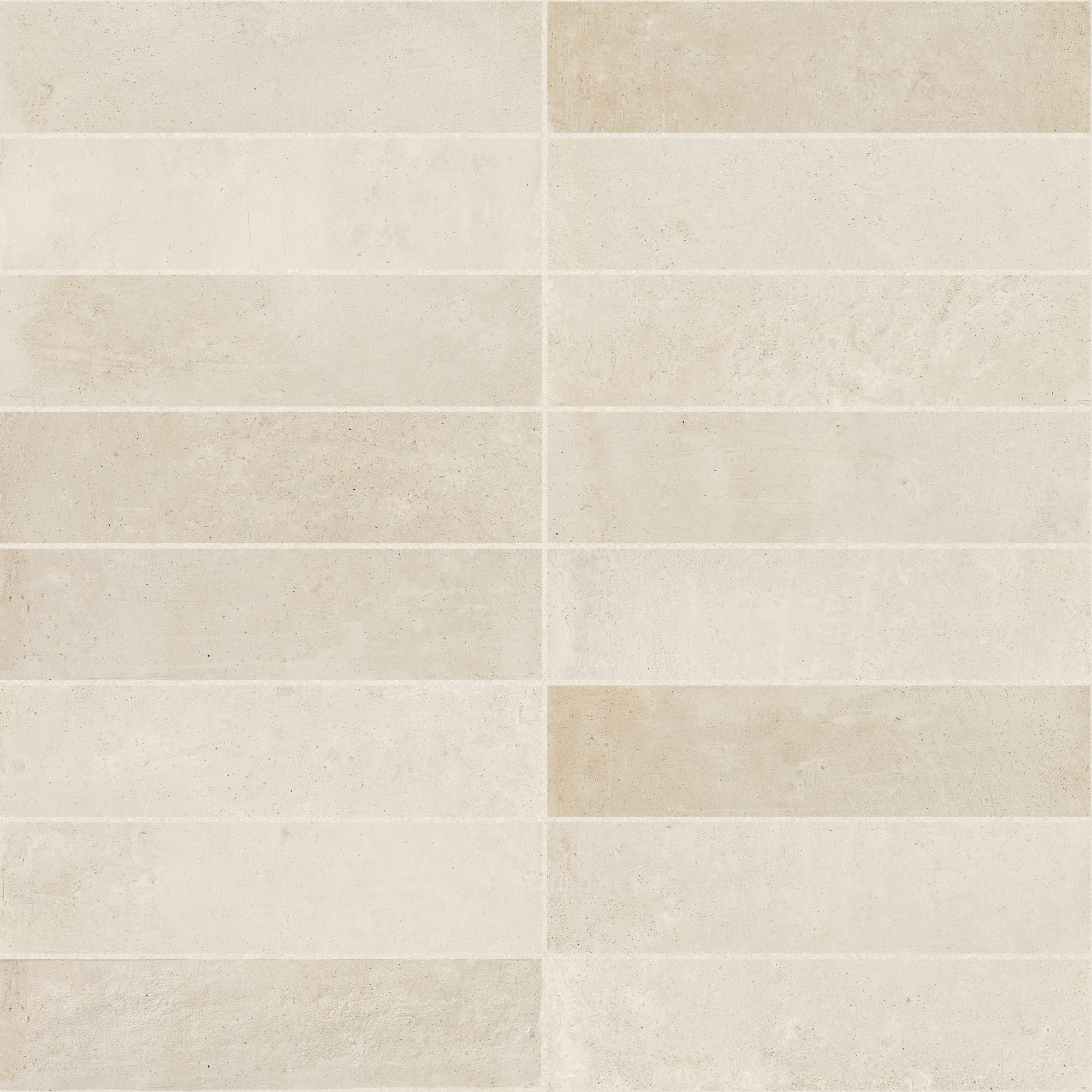 Carrelage effet Zellige Beige 18,4x4,6x0,85 cm Terronys - Sol et mur intérieur