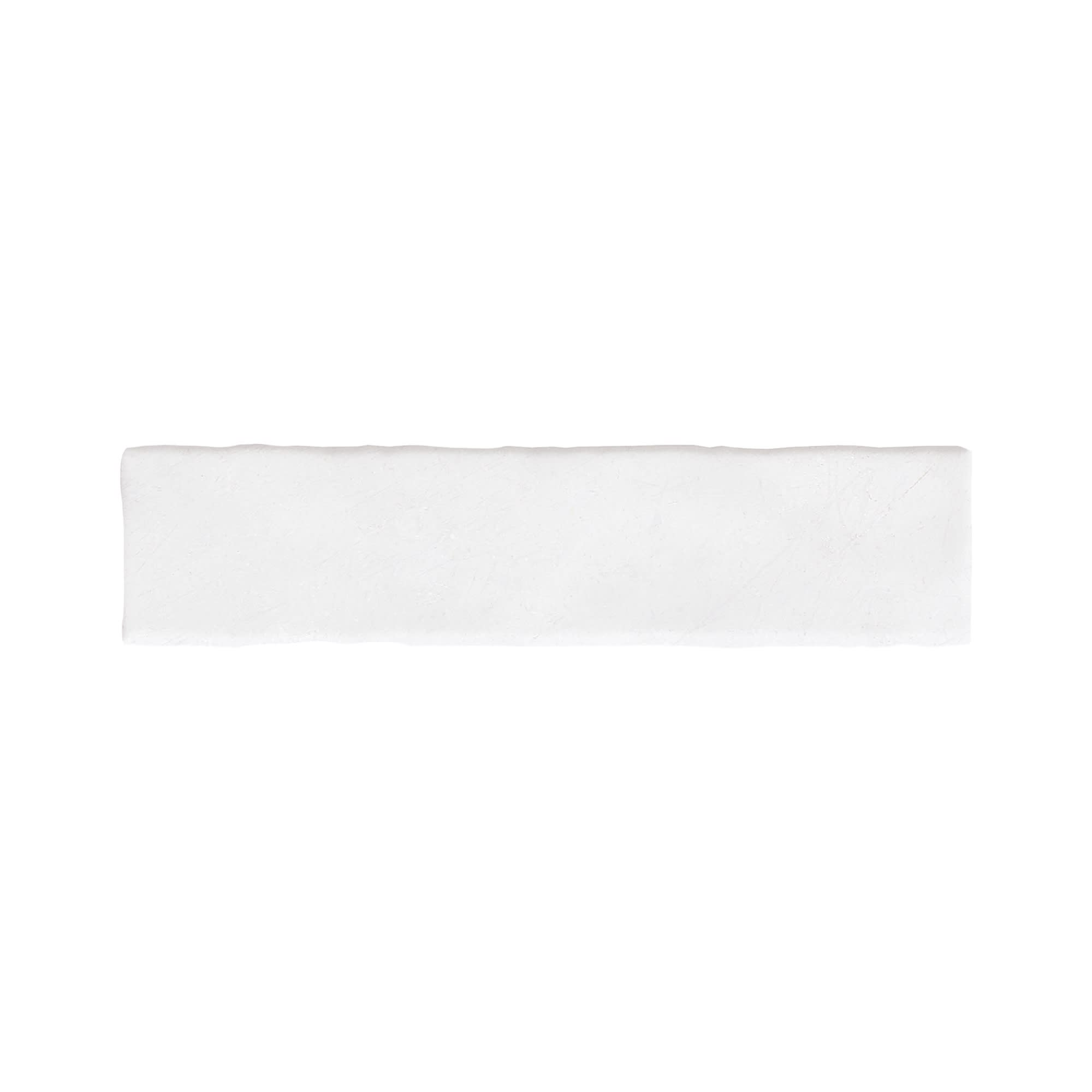Carrelage effet Zellige Blanc 24,6x6x0,85 cm Ravelo - Sol et mur intérieur