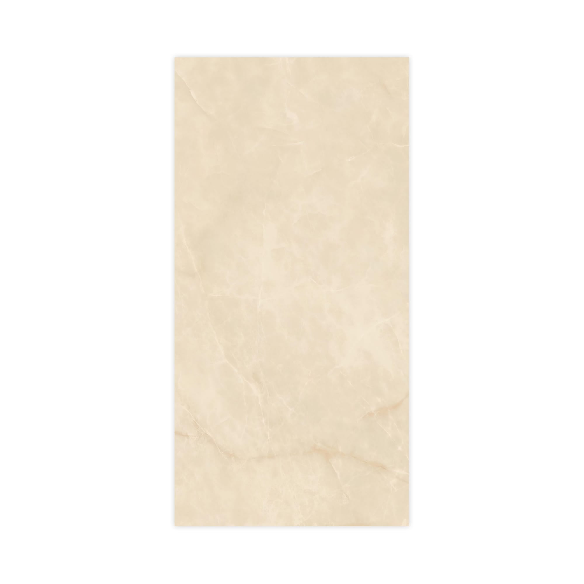 Carrelage effet Onyx Beige Albâtre 240x120x0,9 cm Brillant Nerolio - Mur intérieur