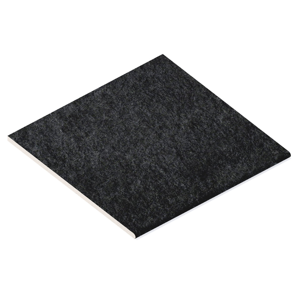 Margelle de piscine effet Pierre Quartzite Gris Dark 60x60x2 cm Bord 1/2 Rond Teravio