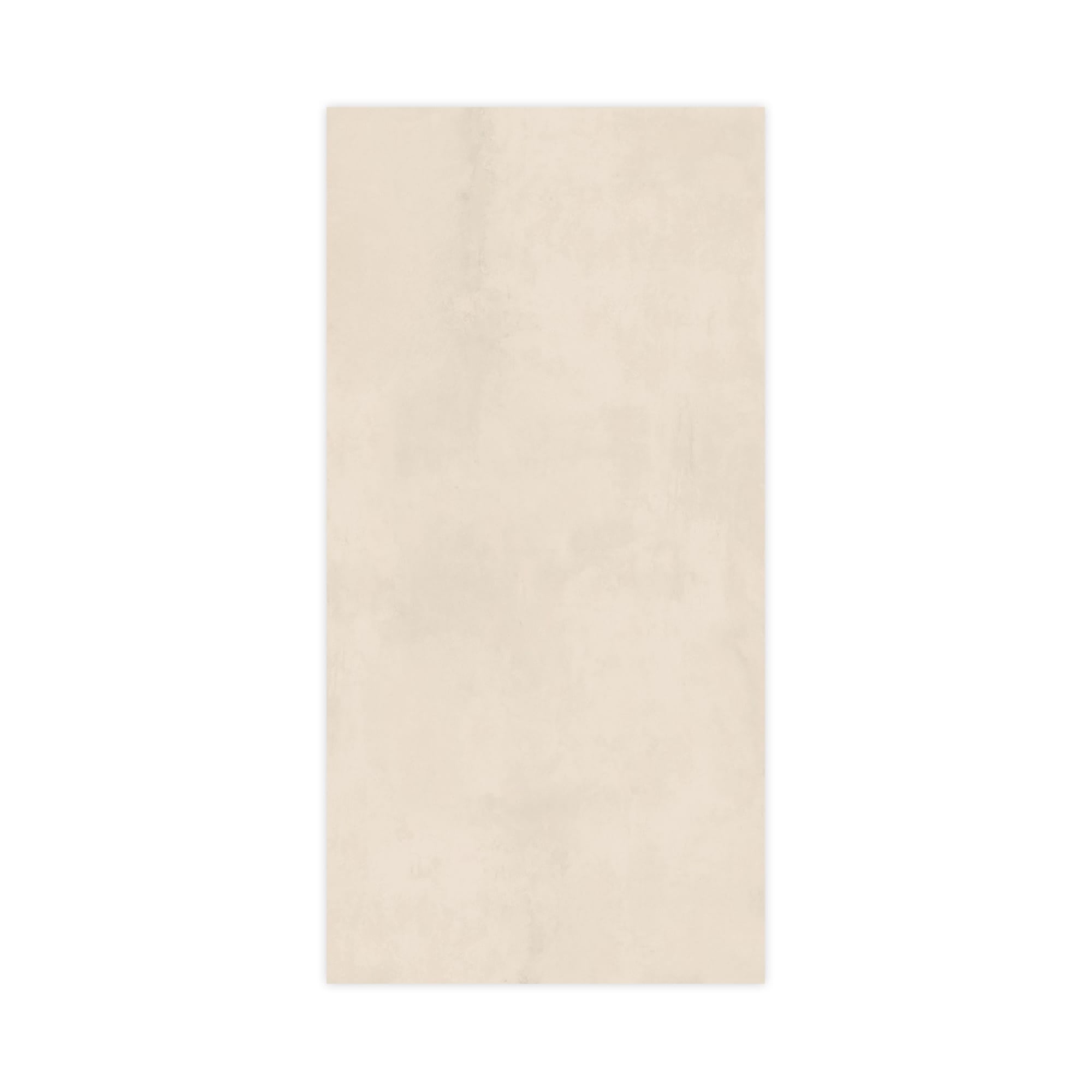 Carrelage effet Béton Beige Ivoire 240x120x0,9 cm Mat Vetrano - Mur intérieur