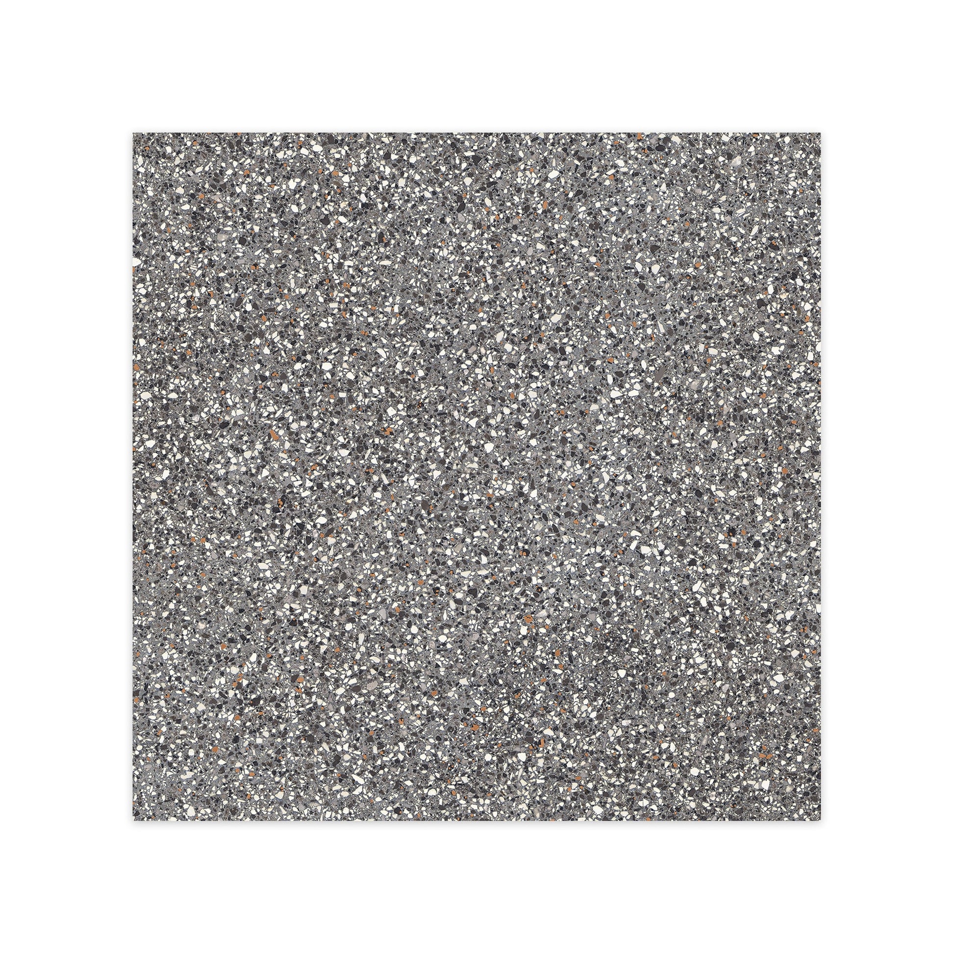 Carrelage Vintage effet Terrazzo Gris 90x90x0,9 cm Belrosa - Sol et mur intérieur et Sol extérieur