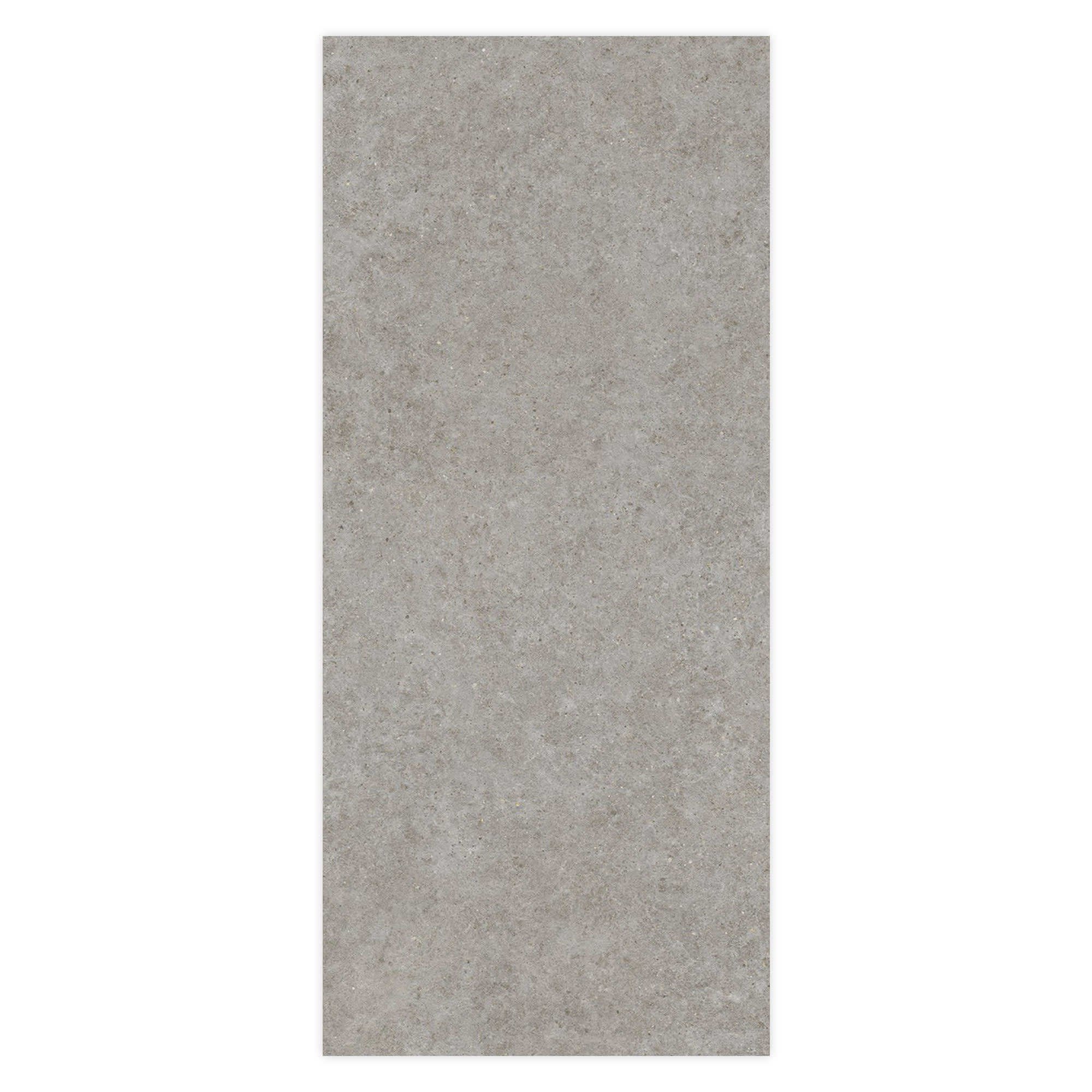 Carrelage effet Pierre Calcaire Gris Cendré 278x120x0,6 cm Mat Domella - Mur intérieur